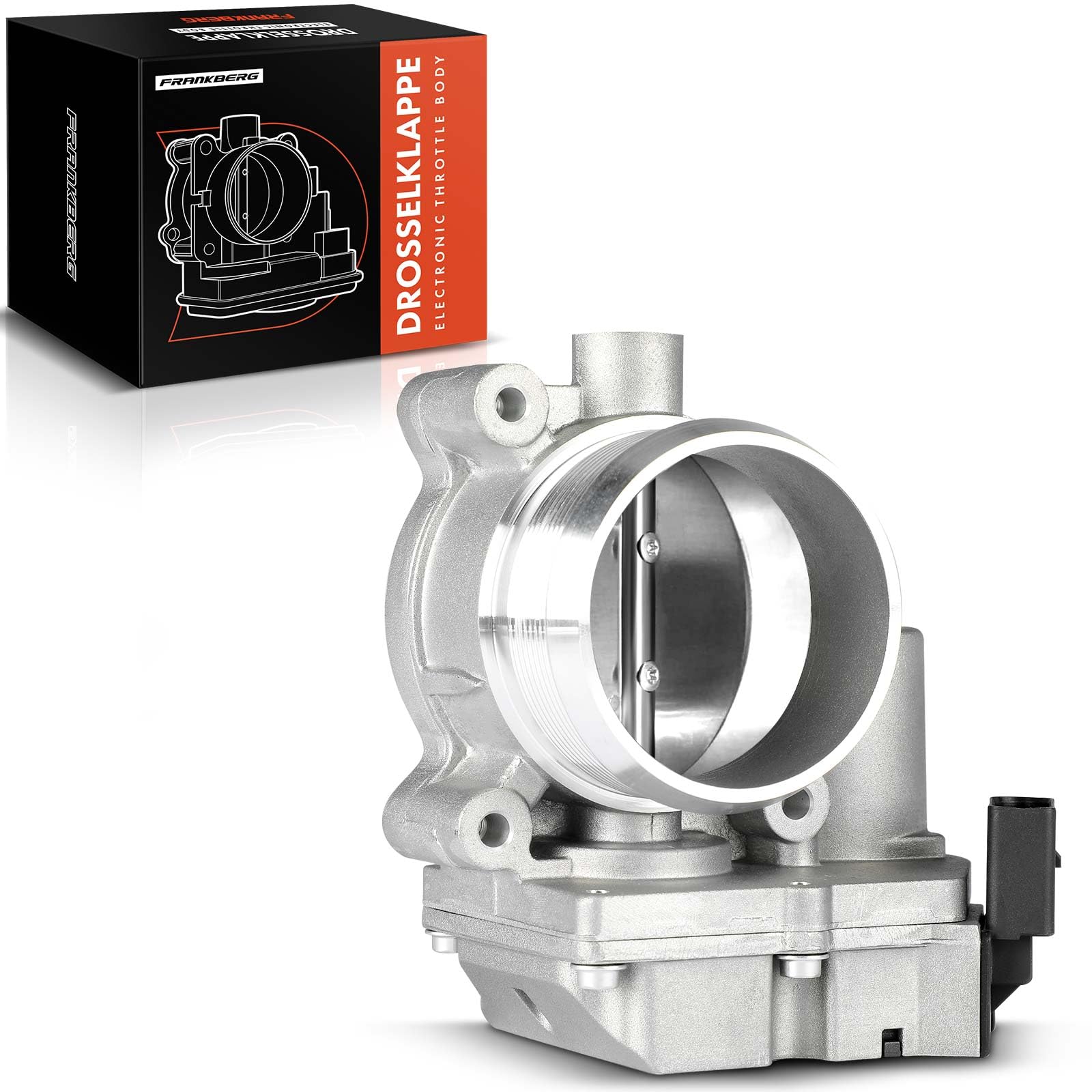 Frankberg Green/Red 1X Throttle Body Throttle Valve Socket 4-Polig Compatible With A4 8K2 B8 2.7L 3.0L Diesel 2008-2010 A6 4F2 C6 2.7L 3.0L Diesel 2005-2010 Replace# 4E0145950c