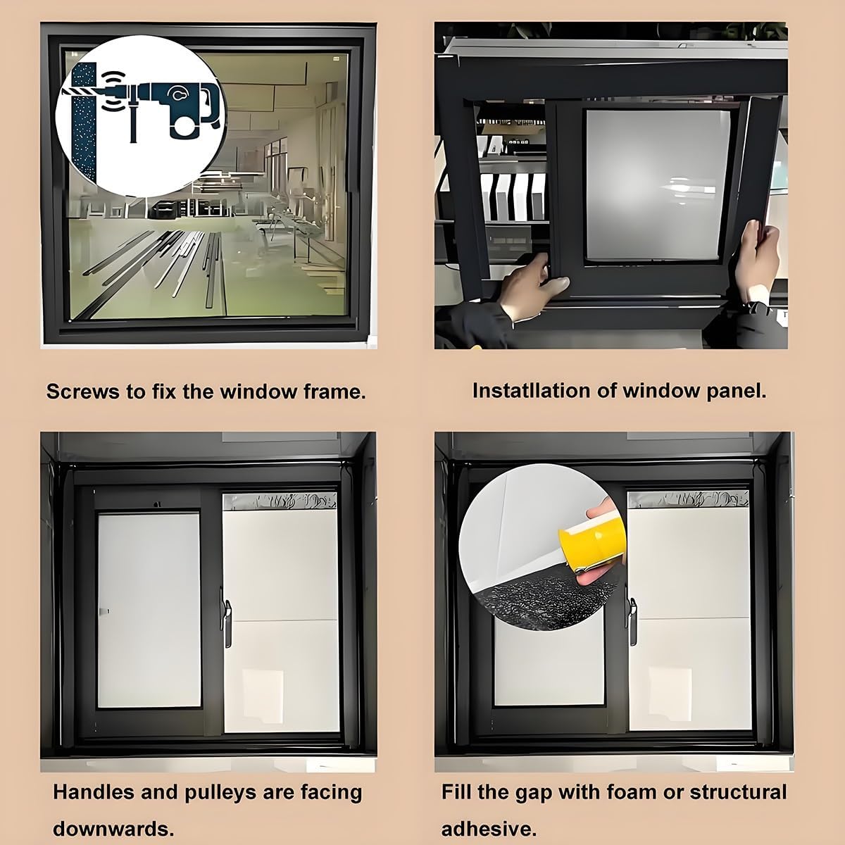 Basement Window for Houses Replacement Windows, 12" 16" 24" 26" 31" 32" 33" 34" 35" 36" Vinyl Slider Window with Screen, Shed Sliding Windows for Basement Bathroom Mobile Home(White,26x15)