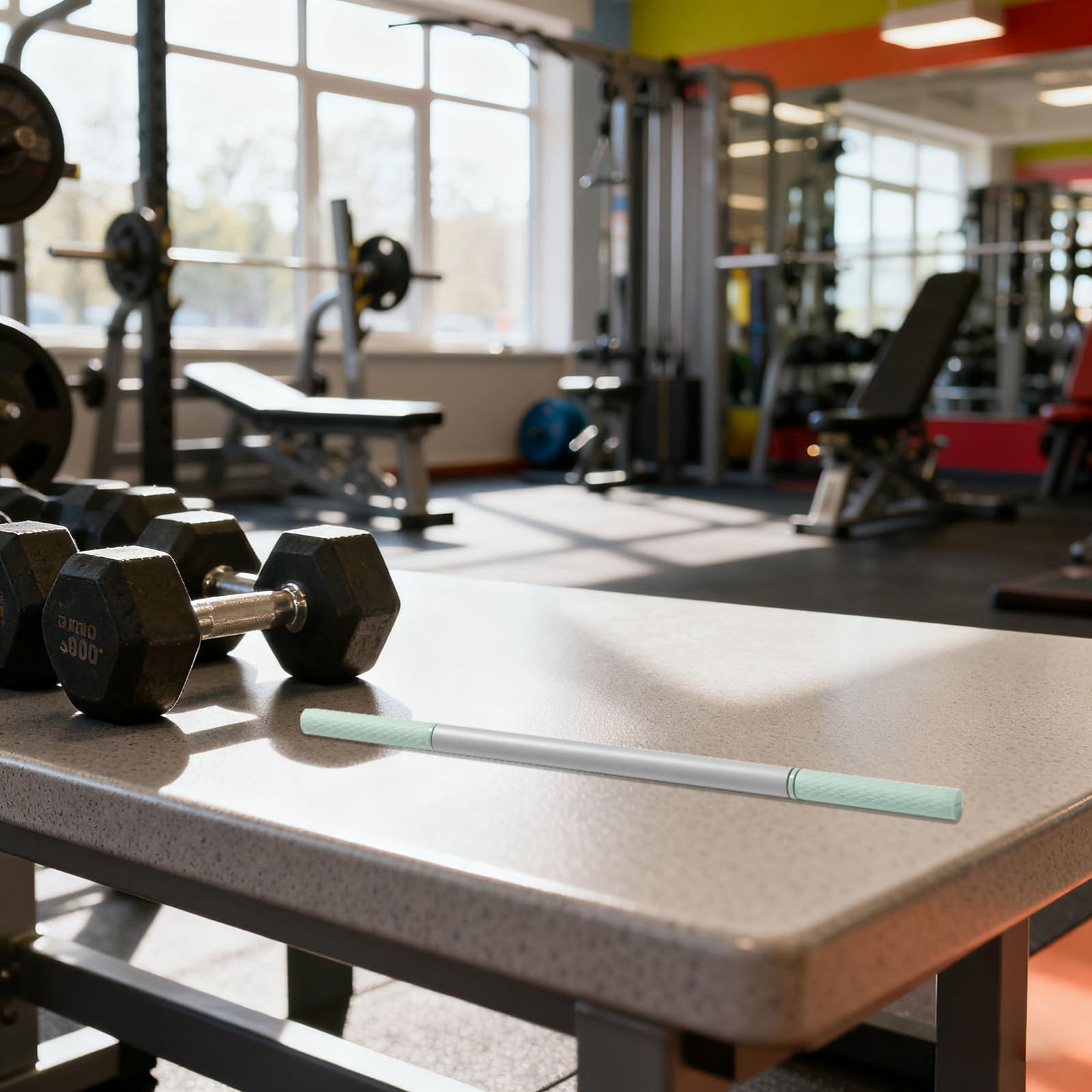 VILLCASE Rodillo Masajeador de Músculos para Relajación y Masaje Profundo Intensidad Fiable en Acero y Silicona para Uso en Casa y Gimnasio