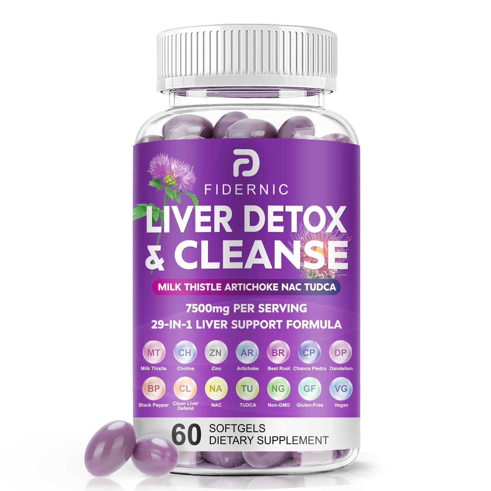 Amazon.com: Liver Cleanse Detox & Repair - Herbal Liver Support