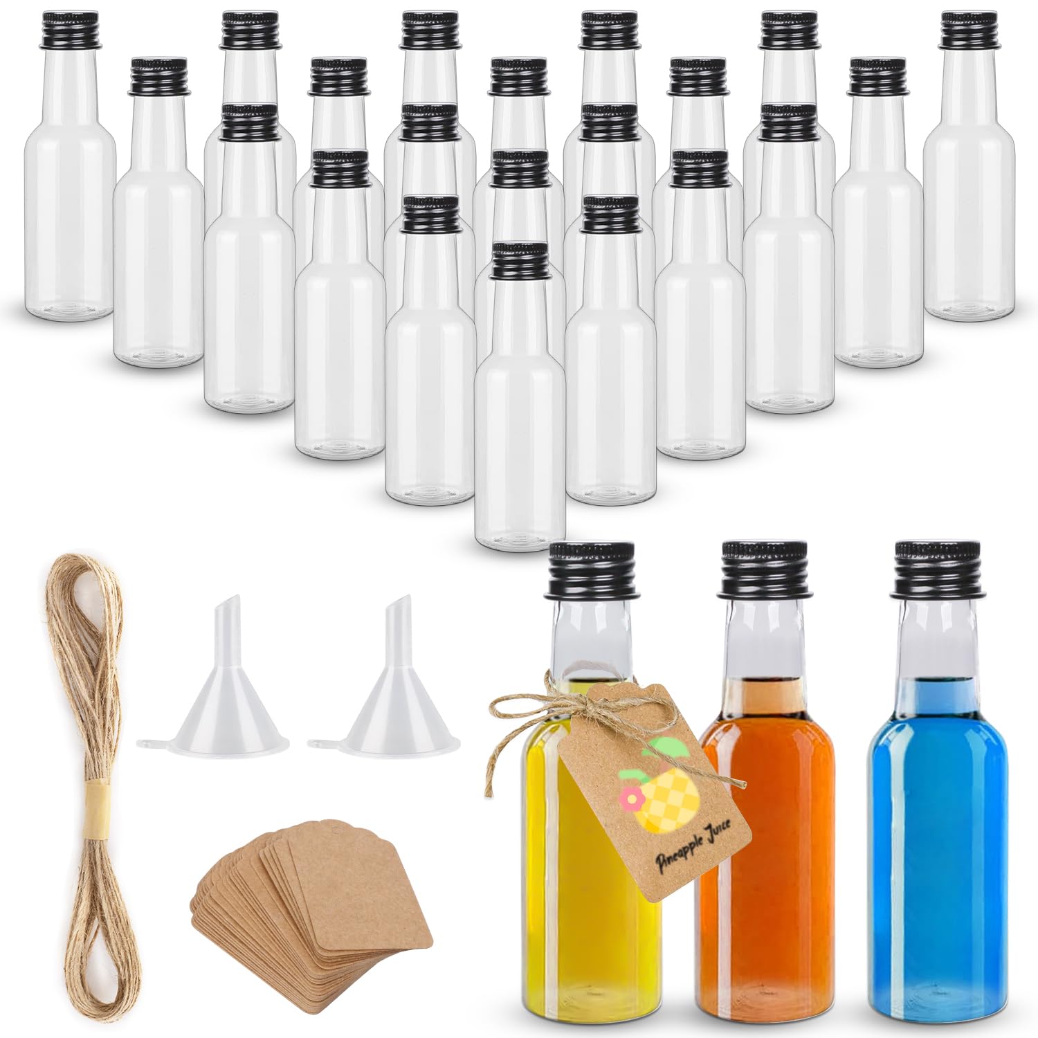 Bottiglie di vino miniature da 50ml per matrimoni e regali
