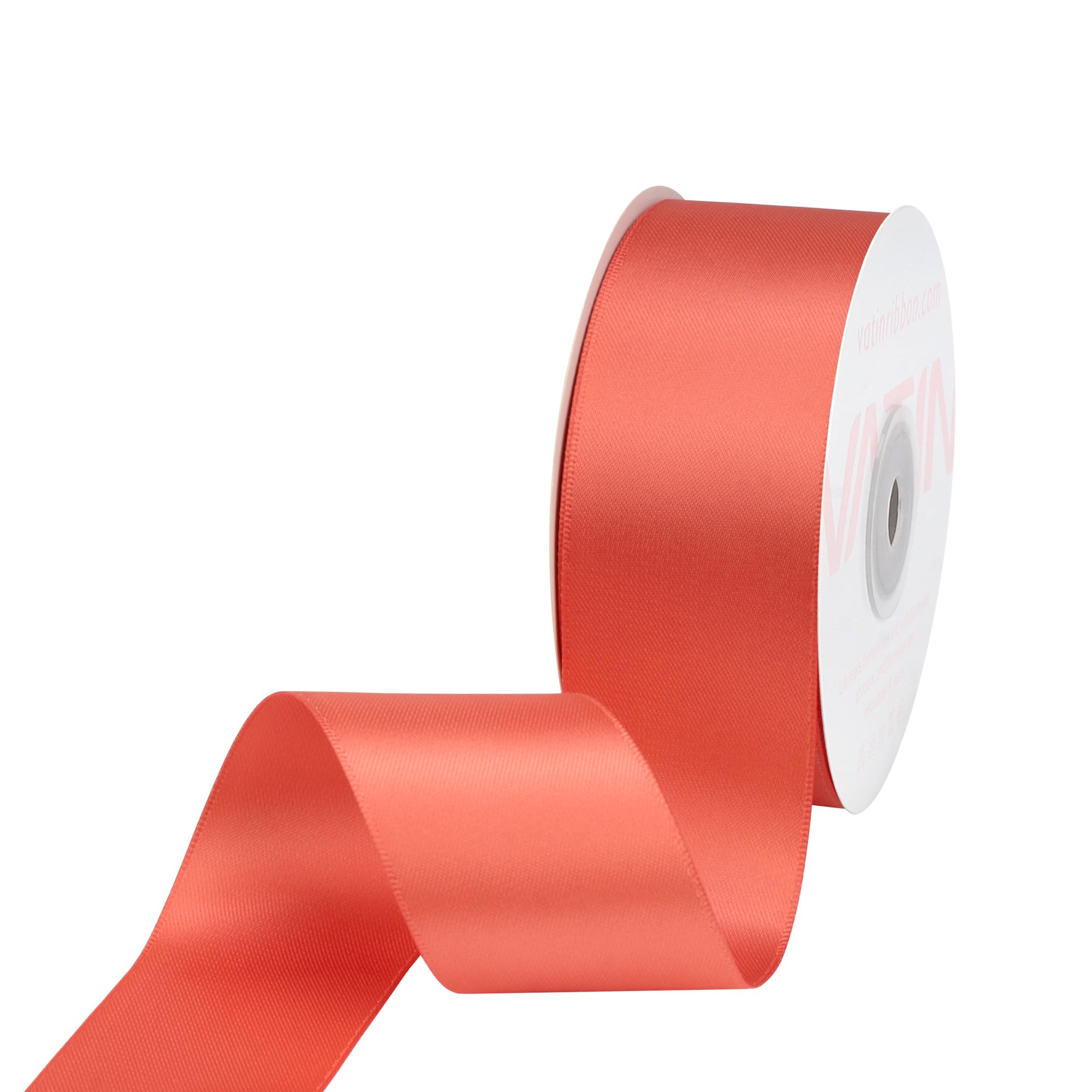 VATIN 100mm Wide Double Faced Polyester Deep Navy Blue Satin Ribbon- 4.5 Metre/Spool, Perfect for Chair Sash, Making Bow, Sewing and Wedding Bouquet — view 45