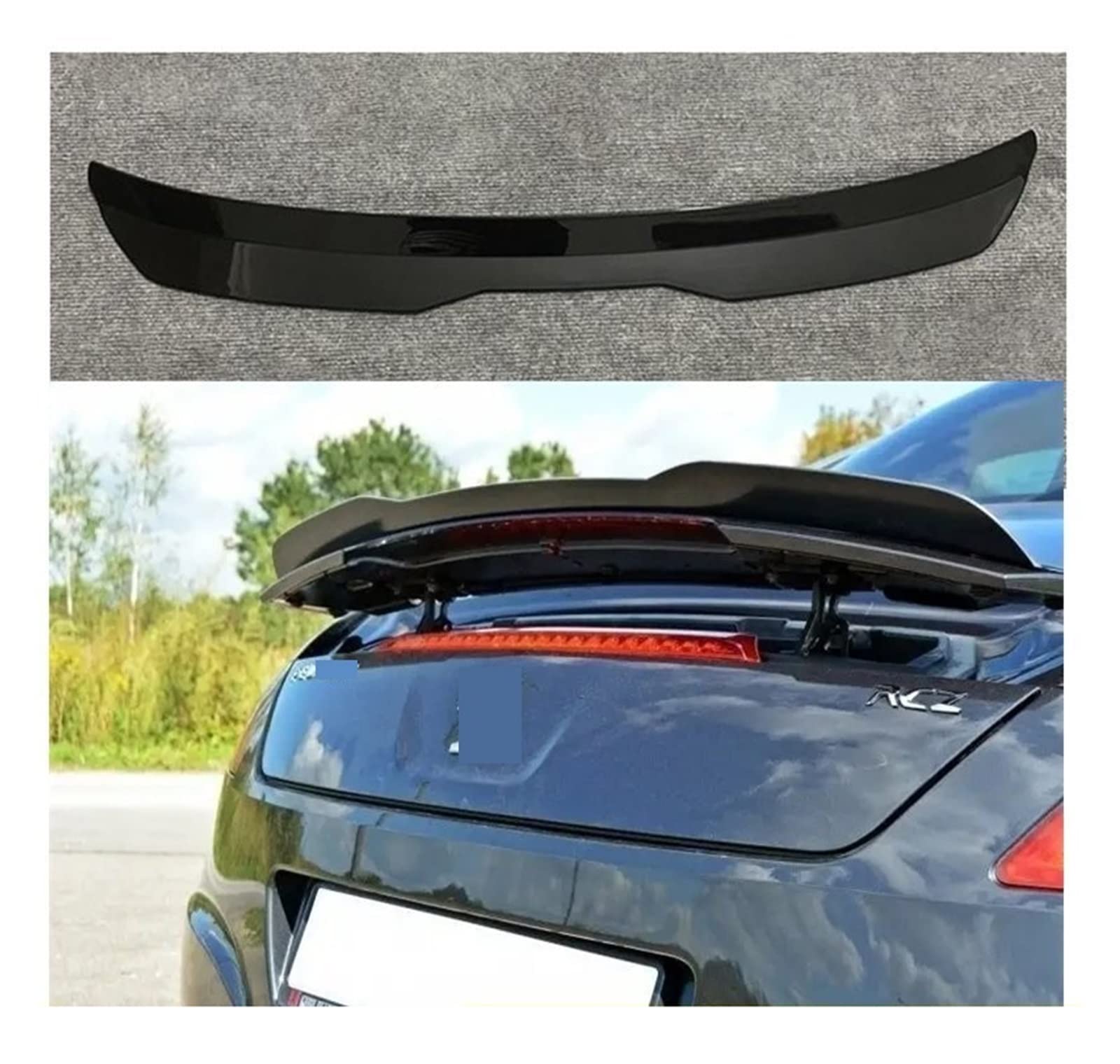Amazon.co.jp: リアトランクスポイラーウイング。 プジョー RCZ 2010