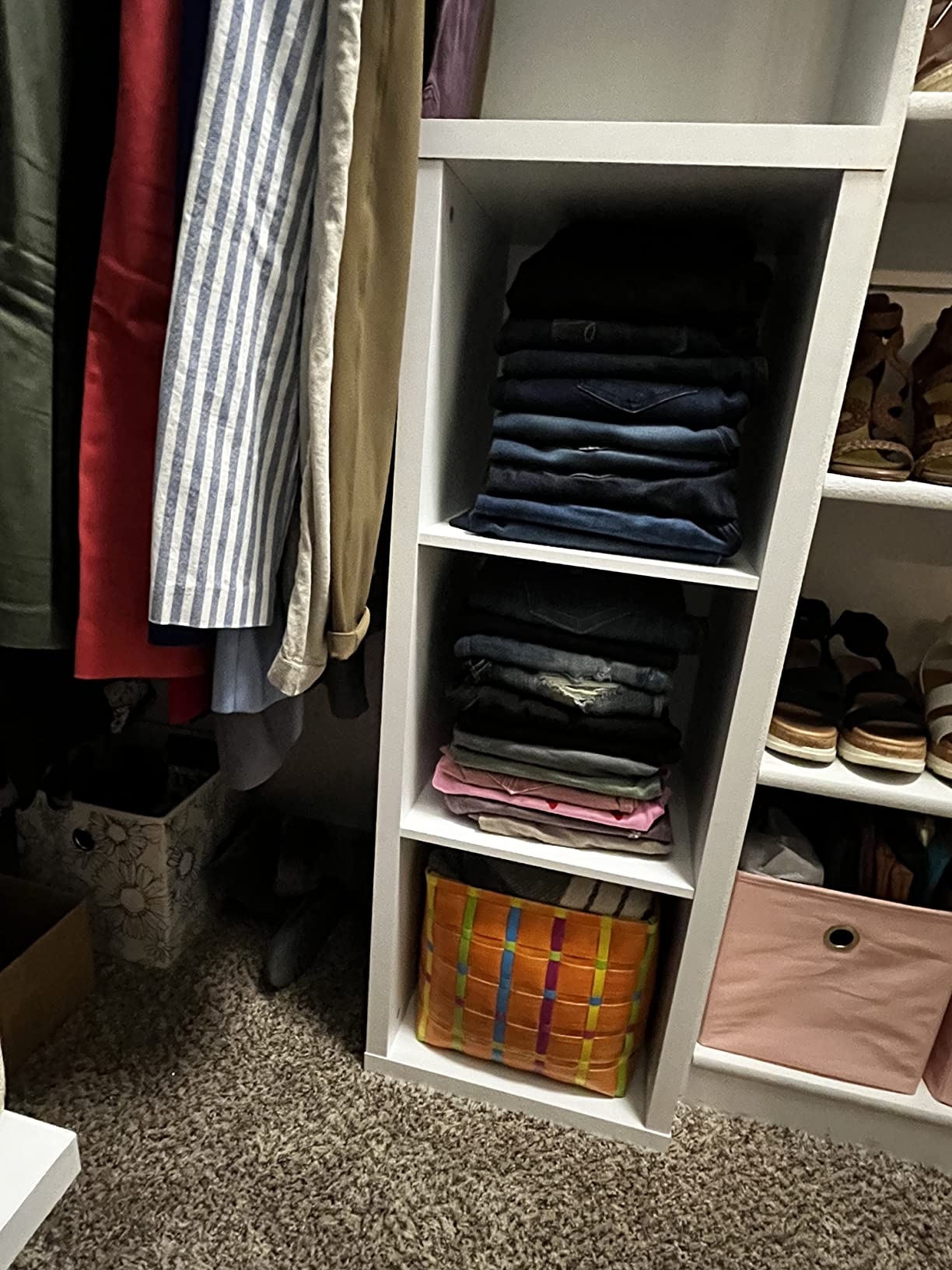 23/mo Finance ClosetMaid 4107 Decorative 3Cube Storage Organizer