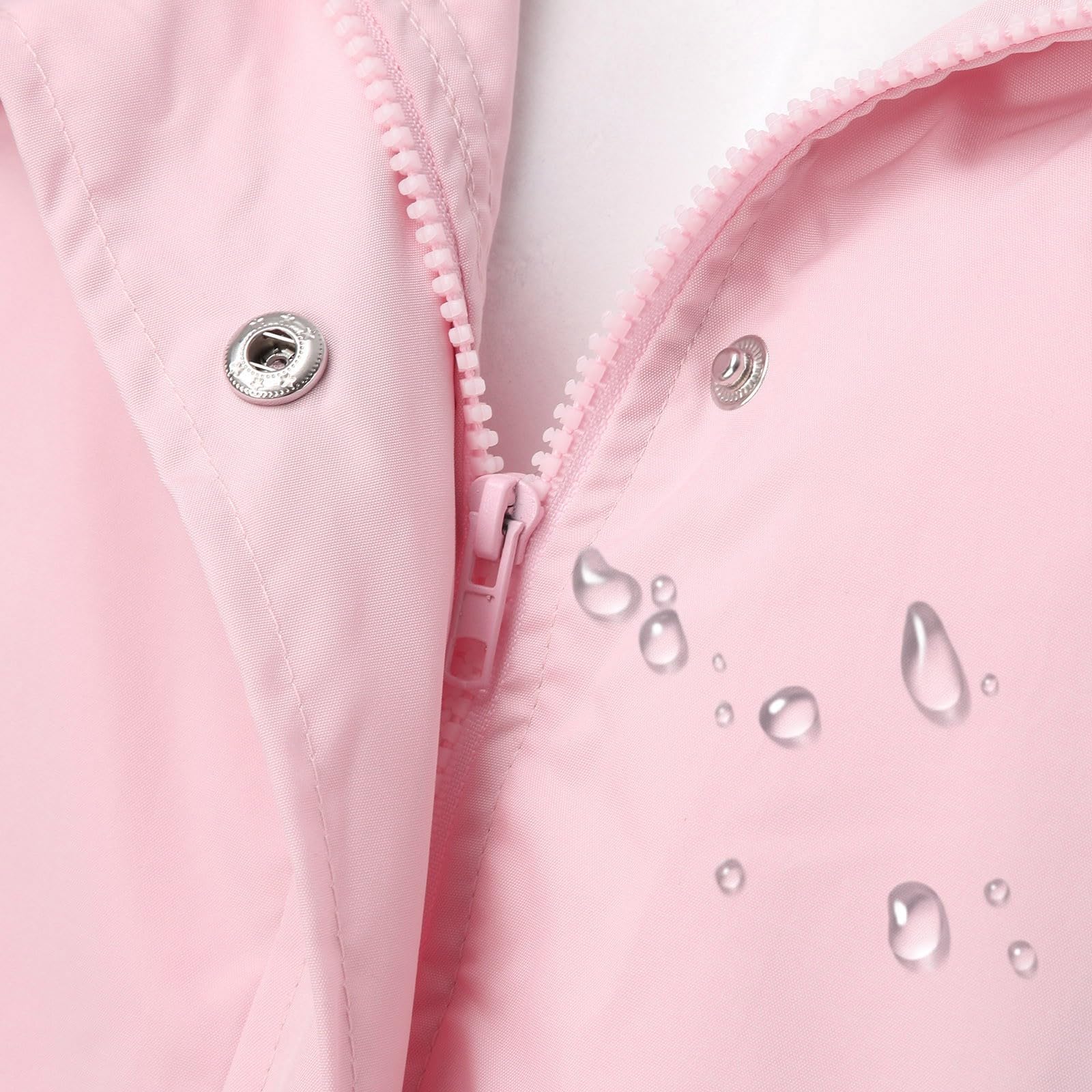 Genérico Cortavientos Impermeable Mujer-Sudadera Con Capucha Para Mujer Abrigo Impermeable Para La Lluvia Bolsillos SóLidos Chaqueta Con Cremallera Entrenamiento Chaqueta De Lluvia A De Al Libre
