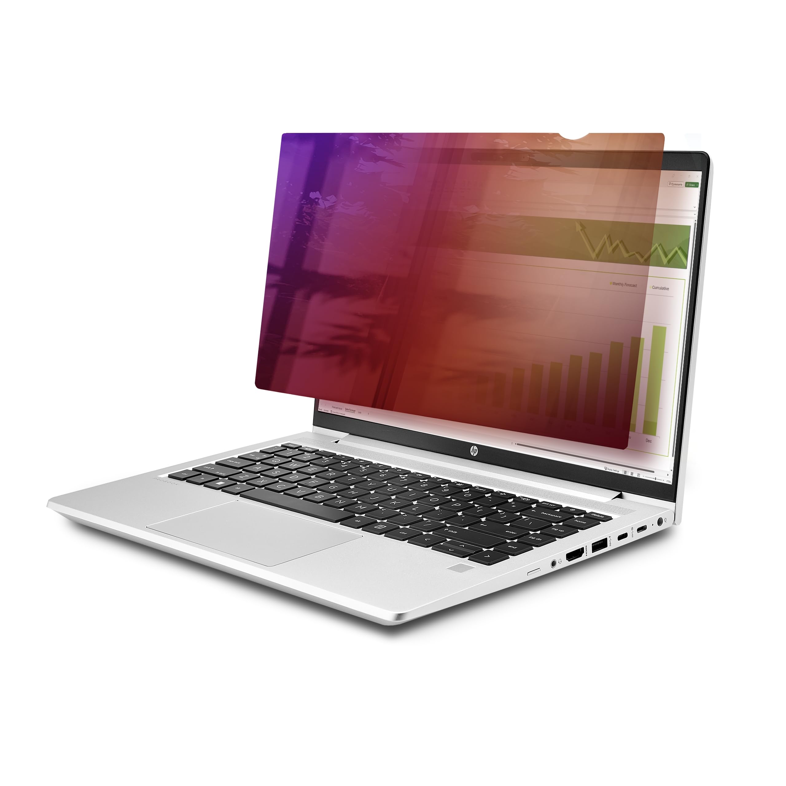 StarTech Filtro Privacy per Laptop 15,6" 16:9 Oro, Schermo di Sicurezza | Protezione Dati Antispione, Compatibile Monitor e Notebook