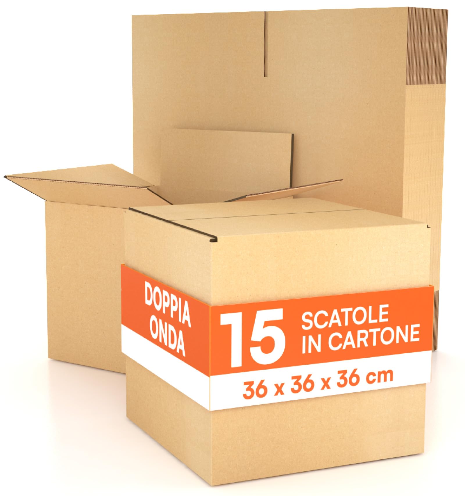 Scatole Trasloco 20 Pezzi 45x36x30 Cm - Cartone Doppia Onda Con Nastro Adesivo Omaggio - Foto 10