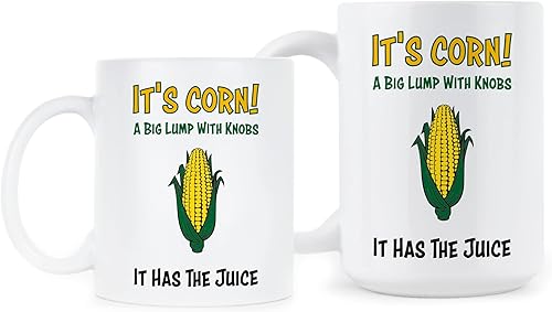 Miniatura 2 de We Got Good Taza de maíz con texto en inglés "It's Has the Juice A Big Lump" con pomos