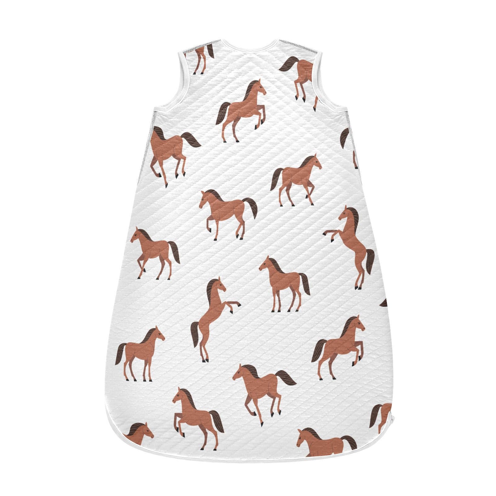 Horse Baby Sleeping Bag,Baby Wearable Blanket,Toddler Sleep Sack,Sleep Suit for Infant Newborn Baby 0-6 Months