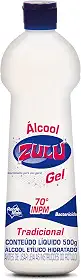 Zulu Álcool Gel Tradicional 500G
