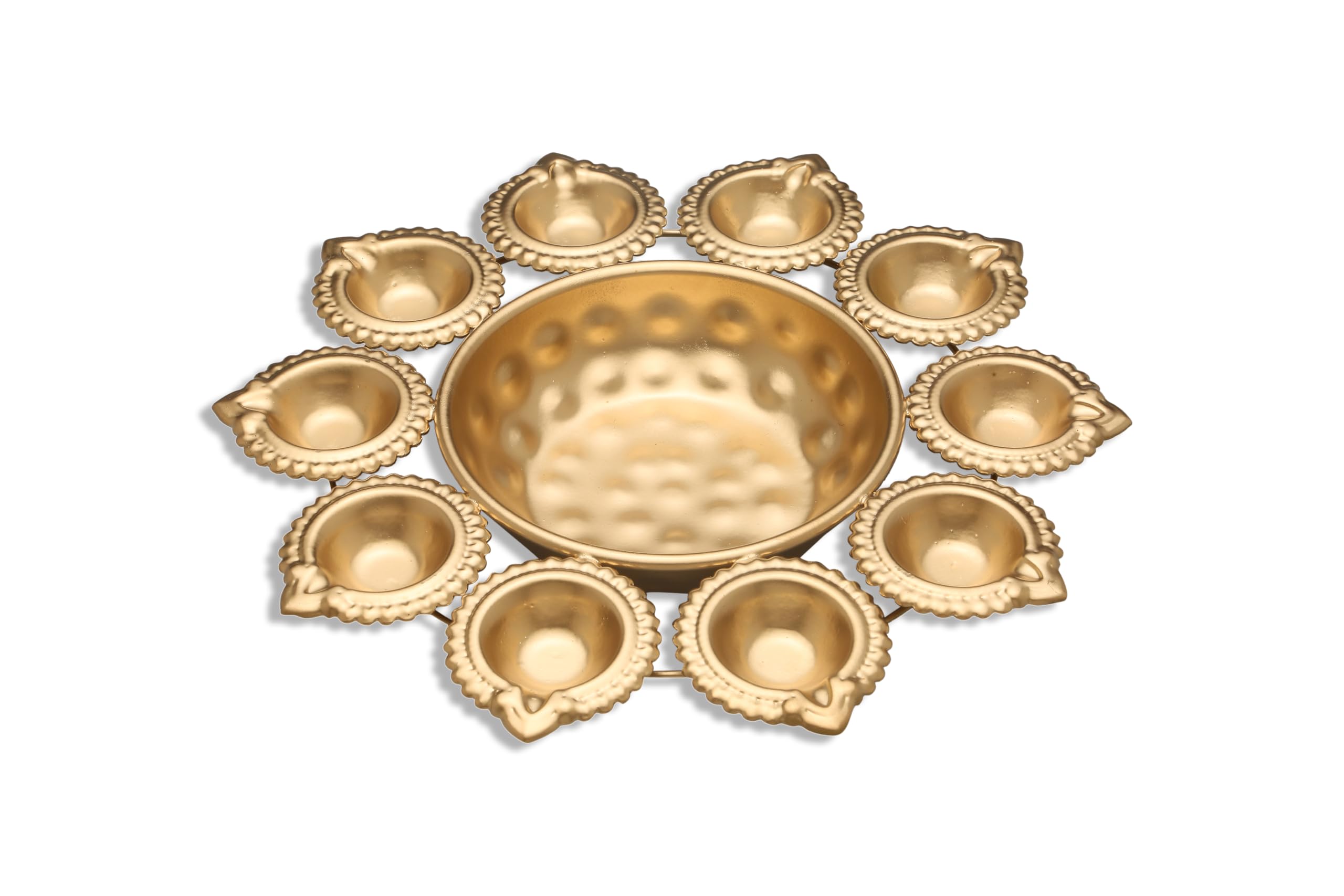 Diya Urli Bowl - Floating Flowers & Tea Lights -2 Diya Urli Bowl - Floating Flowers & Tea Lights -2