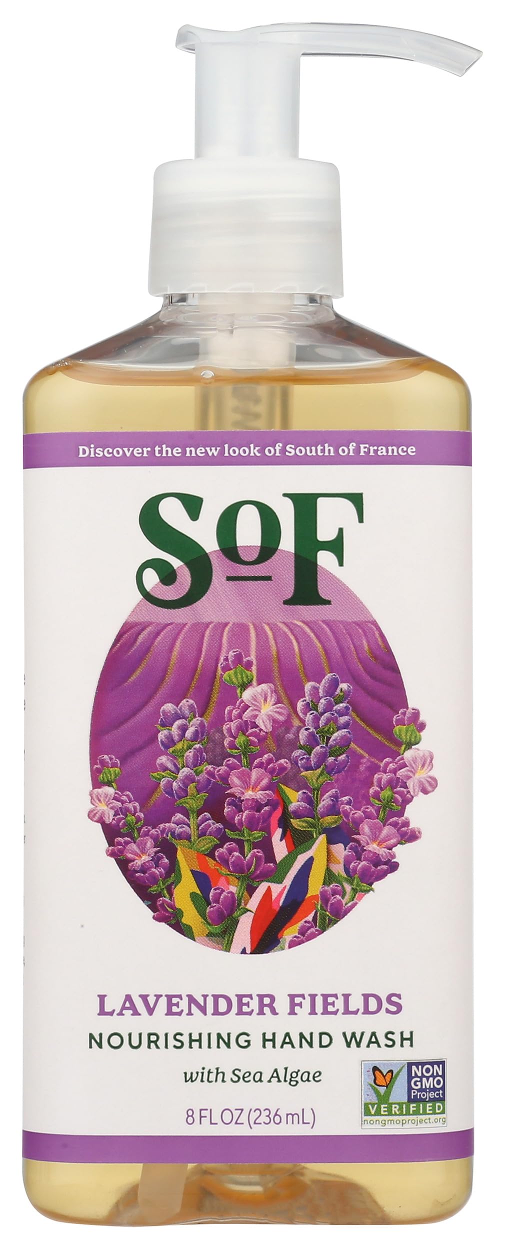 South Of France, Hand Wash Lavender Fields, 8 Fl Oz