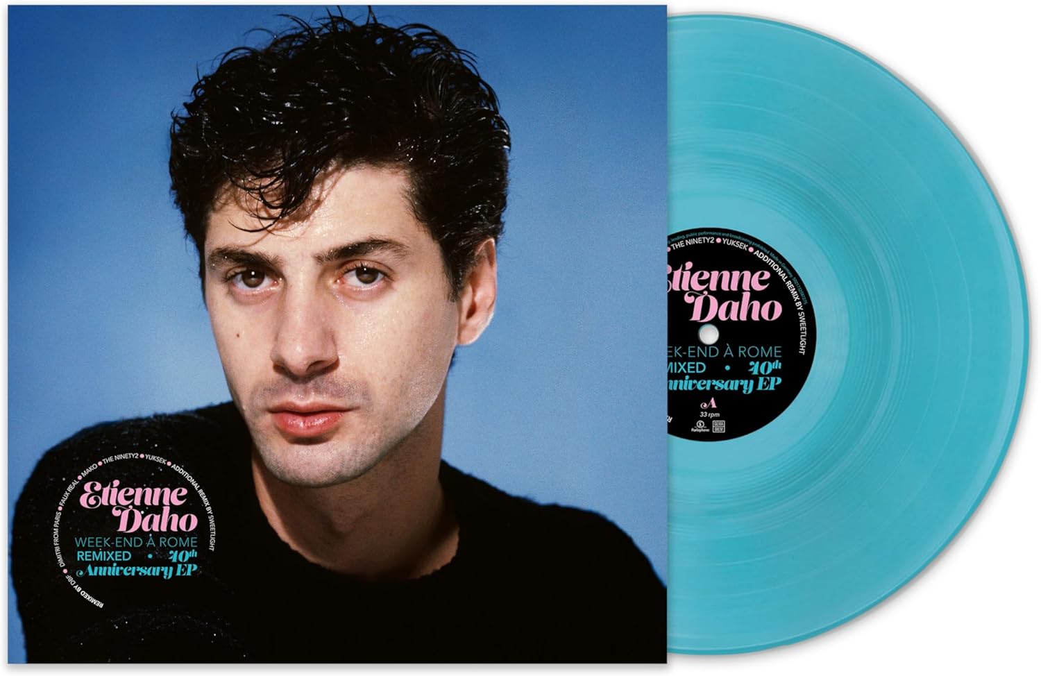 LP VINIL Étienne Daho - Week-end à Rome Remix por Étienne Daho — capa do álbum