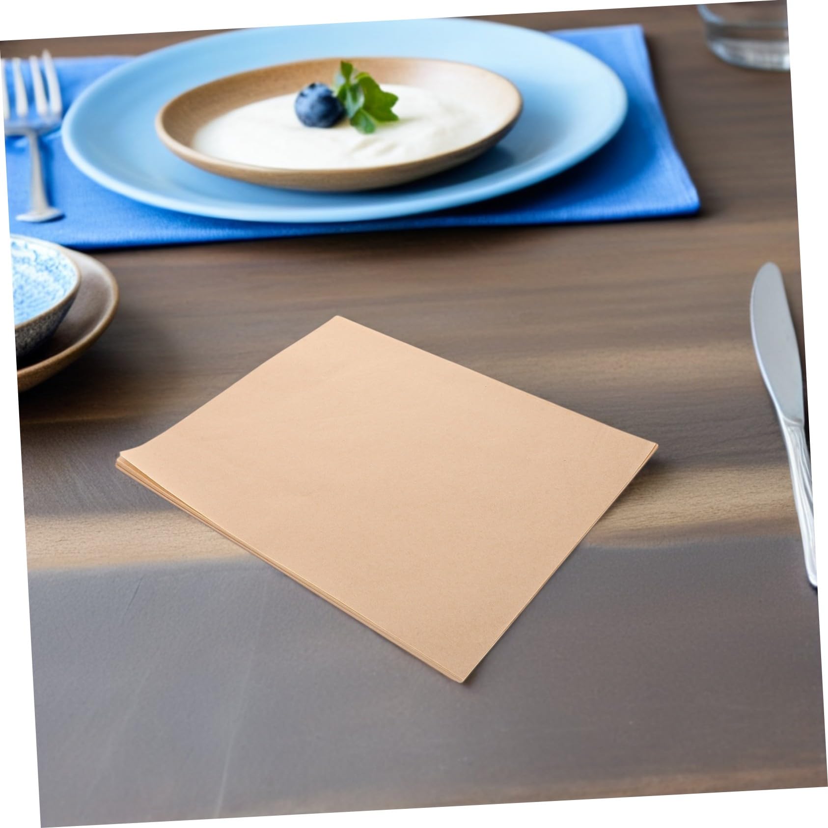 Carta da Forno Antigrasso 500 Pezzi in Carta Resistente al Grasso