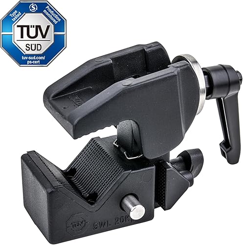 Miniatura 2 de Kupo Abrazadera Convi con mango ajustable - Negro (KG701511)