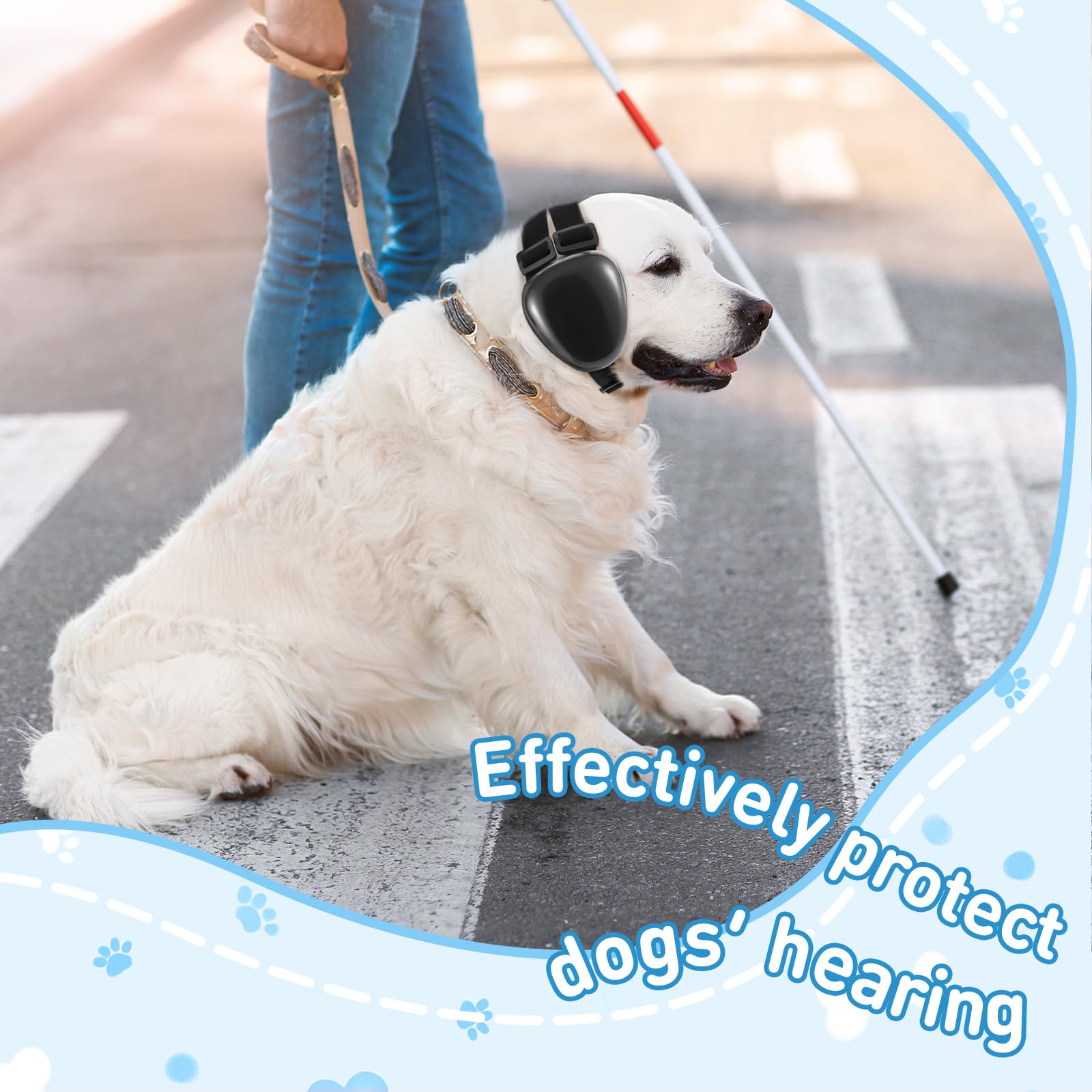Snapklik.com : Paterr Dog Ear Muff Noise Protection Headphones For ...