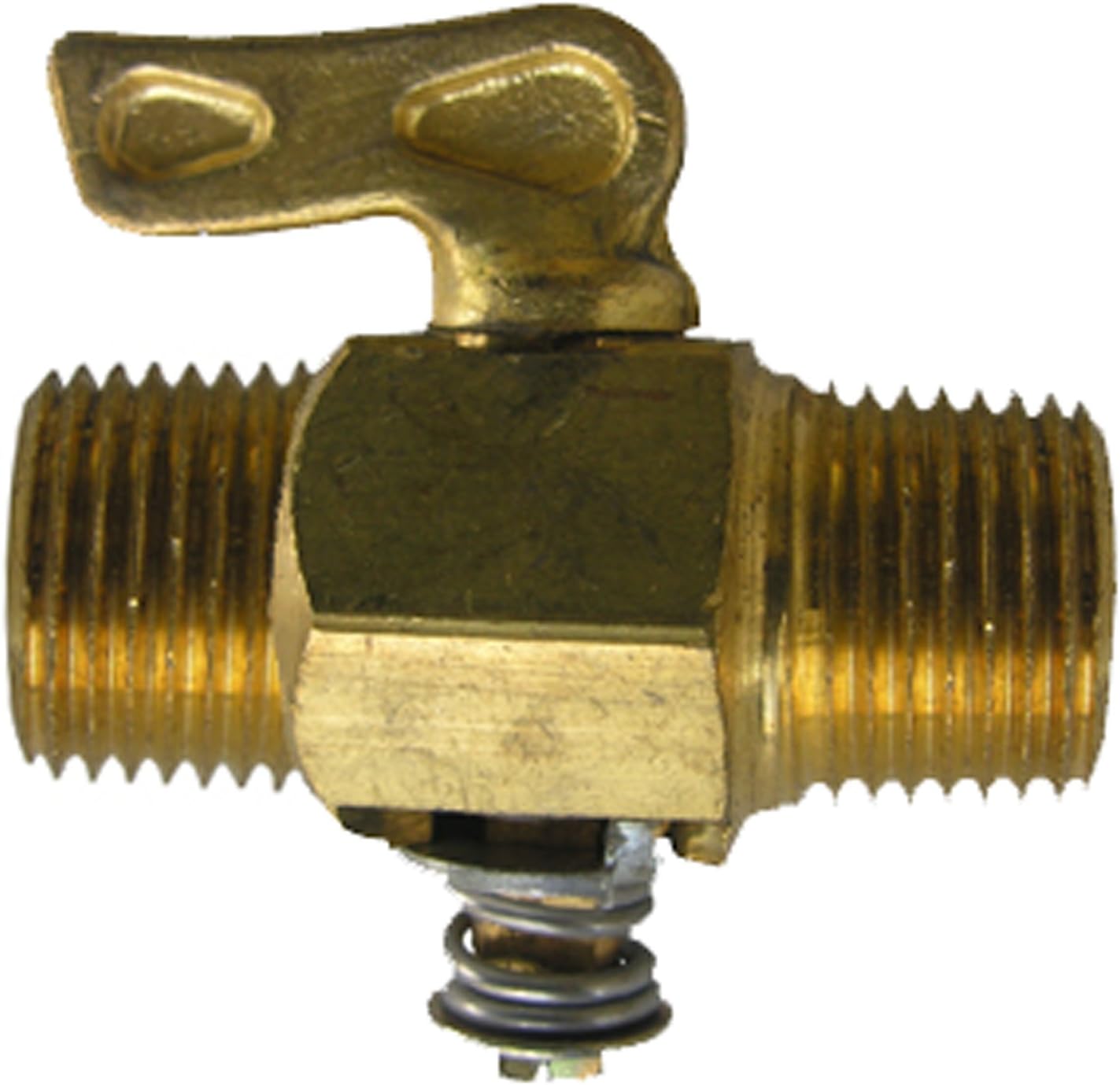 LASCO 173011 1/4 Inch Male Pipe Thread x 1/4 Inch Male Pipe Thread