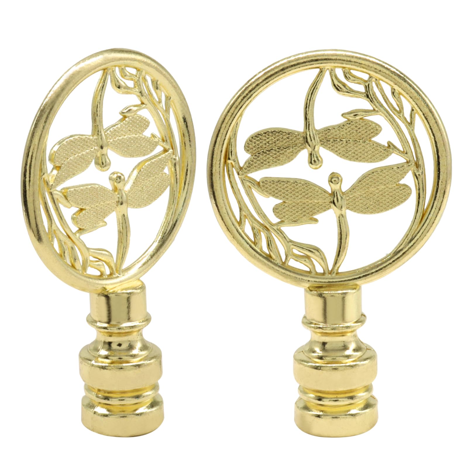 Litoexpe - 2 pieces decorative lamp finish, gold chinoiserie design, solid metal finishes, symbol of happiness, table decor, home, room decor-image-2
