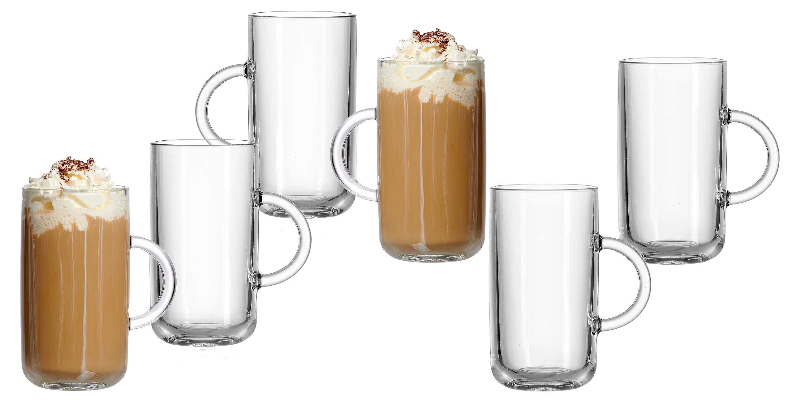 Ritzenhoff & Breker Marco Mulled Wine/Tea Glass Set 270 ml, Set of 6, Glass