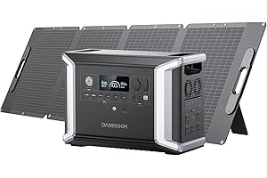 Coofly DBS2300: High Power Portable Power Station for Outdoor Adventures and Home Preparedness