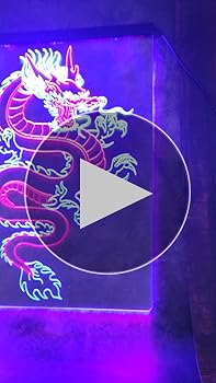 MiMaik Chinese Dragon Neon Sign Size 12x16 inches Large Neon
