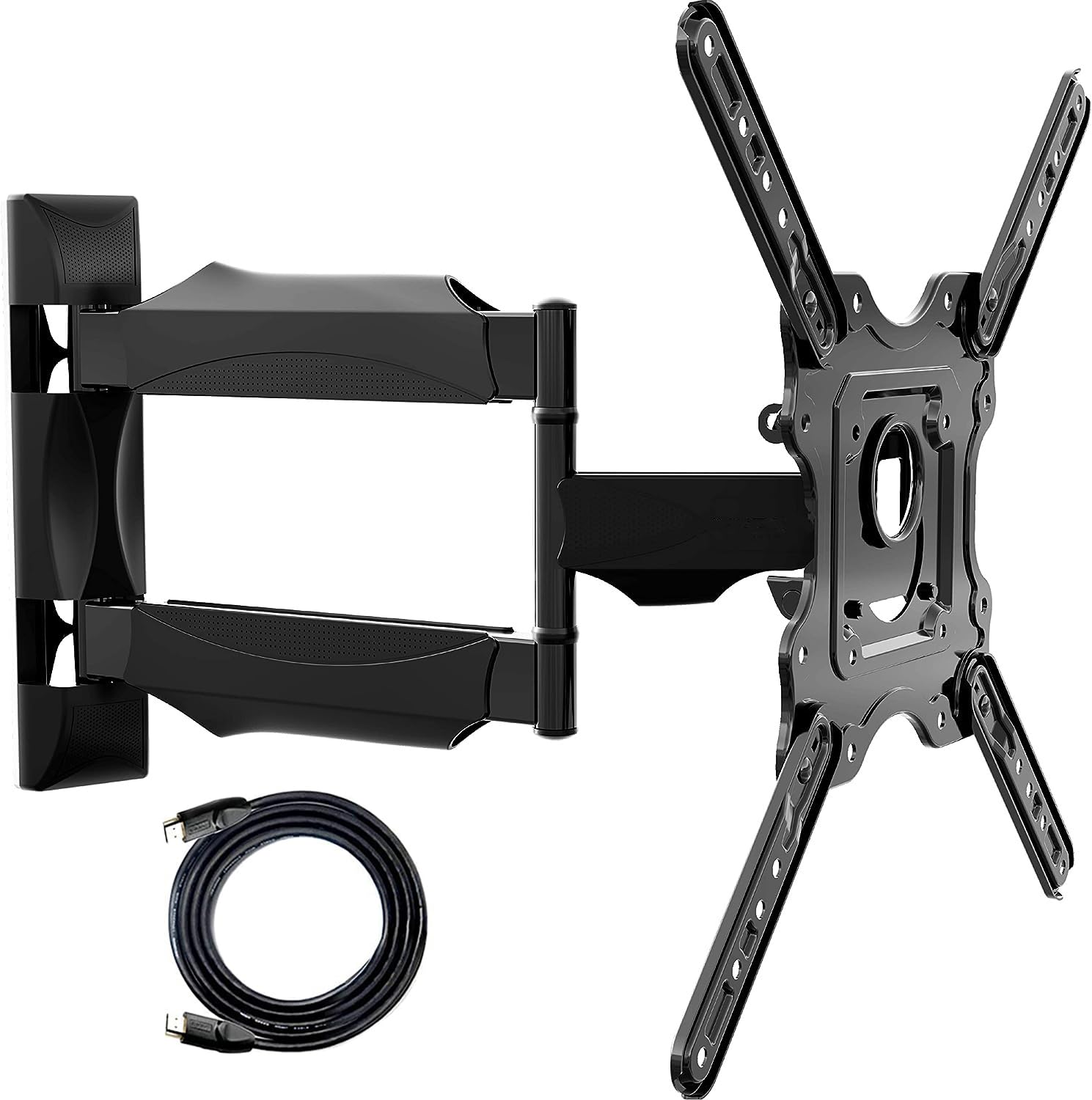 Lions Head 43 INC to 55 INC Premium TV Wall Mount Full Motion with Cable MAGANTMENT and AUAL ARTICULATING ARMS Swivel TILT Rotation for LED,LCD OLED Flat Curved TVS,Weight Holds 35 KG with HDMI (B08R3M72P4) Amazon Price History, Amazon Price Tracker