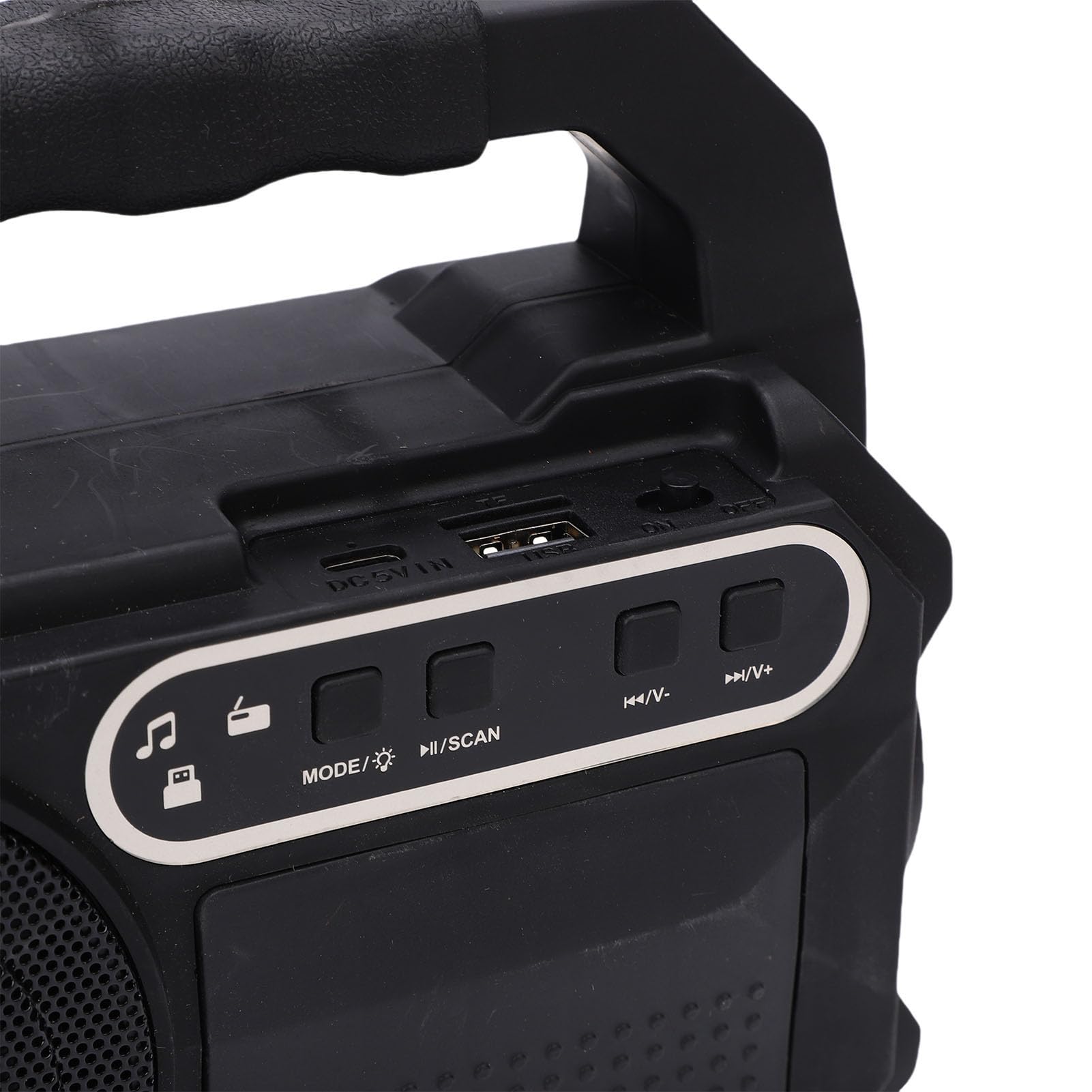 Vikye Receptor de Radio Portátil, Radio de Transistores Am FM, Mini Radio de Bolsillo con Linterna, 3 Bombillas con Panel Solar para Picnic, Barbacoa, Camping, Emergencia
