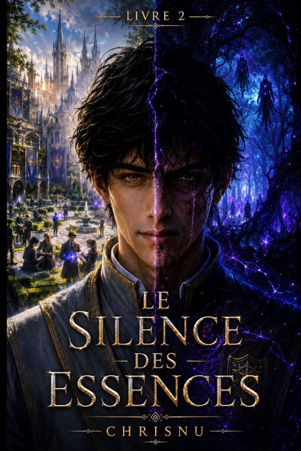Le Silence des Essences: Tome 2 d'une saga de dark fantasy. L'académie, le désert et la forêt mettront à l'épreuve le vide canal d'une entité ancestrale. Duels, secrets et évolution.