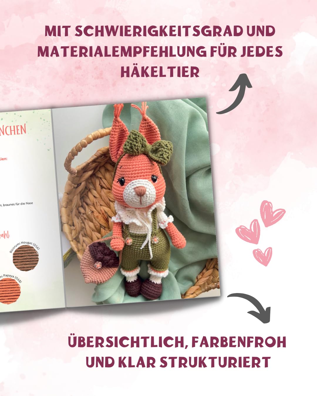 Amigurumi zum Verlieben: Zauberhafte Häkeltiere - liebevoll & einzigartig! Mit bebilderten Schritt-für-Schritt-Anleitungen, Häkeltipps und praktischen Video-Tutorials zum Nachhäkeln