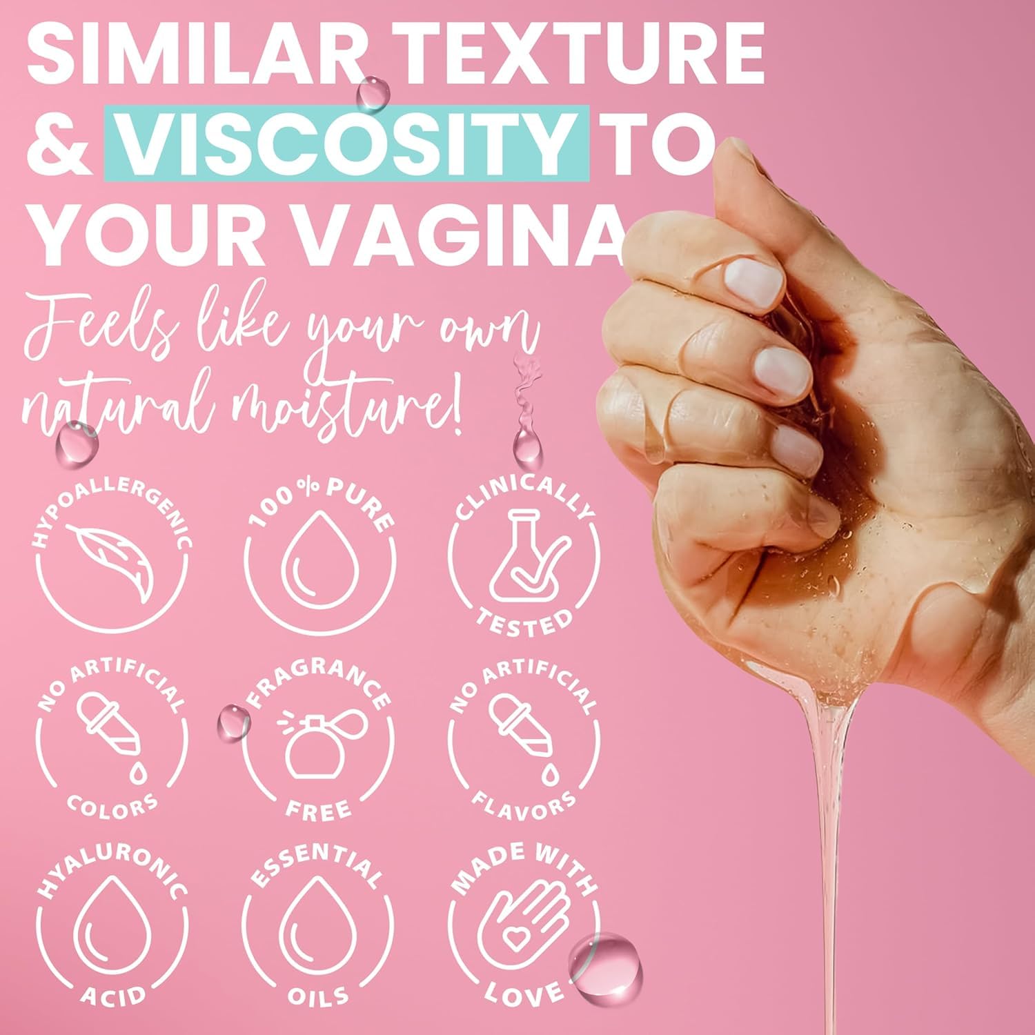 Hydro GYN Vaginal Moisturizer | Long-Lasting Dryness & Discomfort Relief | Estrogen & Hormone Free | 10 Pre-Filled Applicators I Pre and Post Menopausal + Feminine Wash
