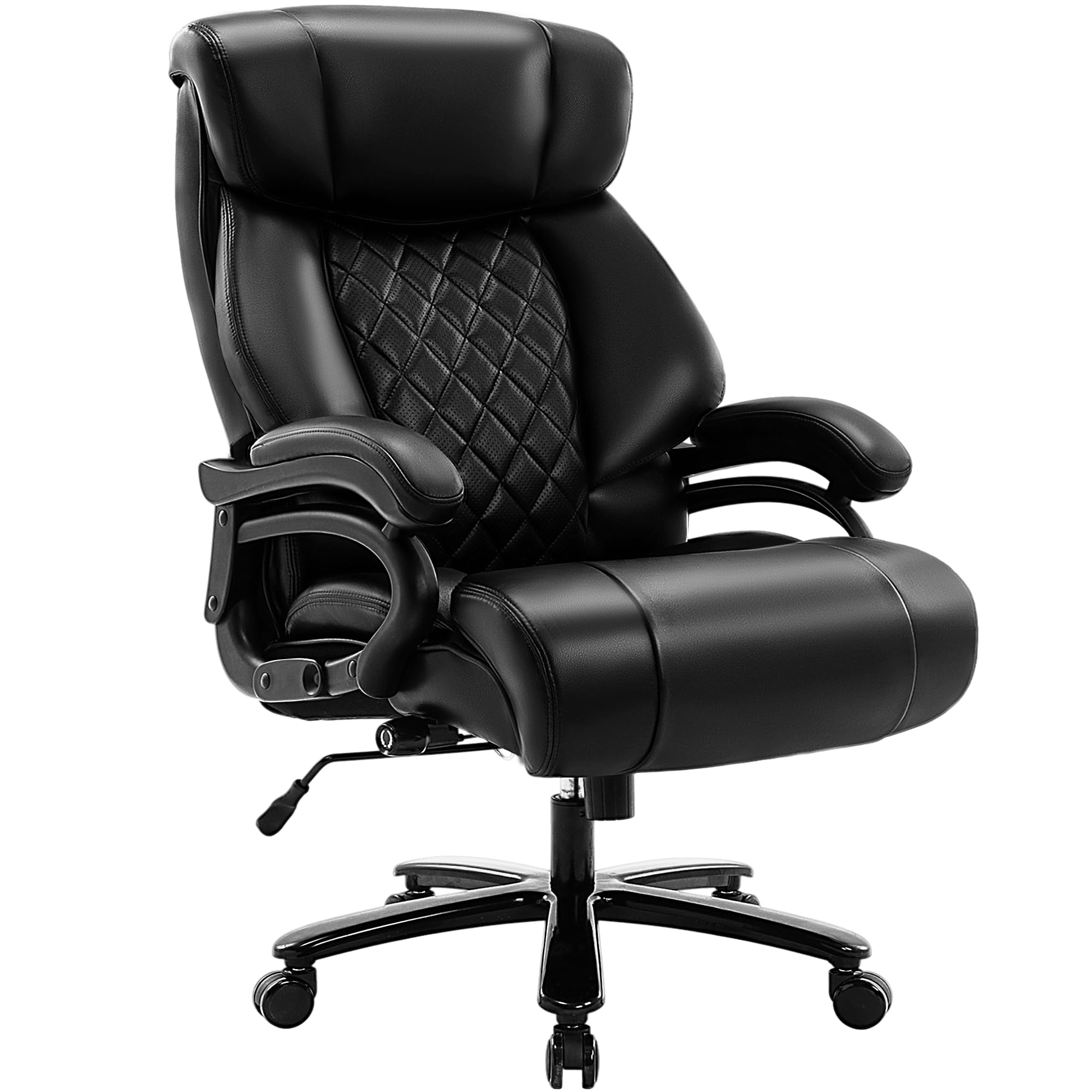 Thomasville Edinger Ergonomic Thomasville Leather Office Chair