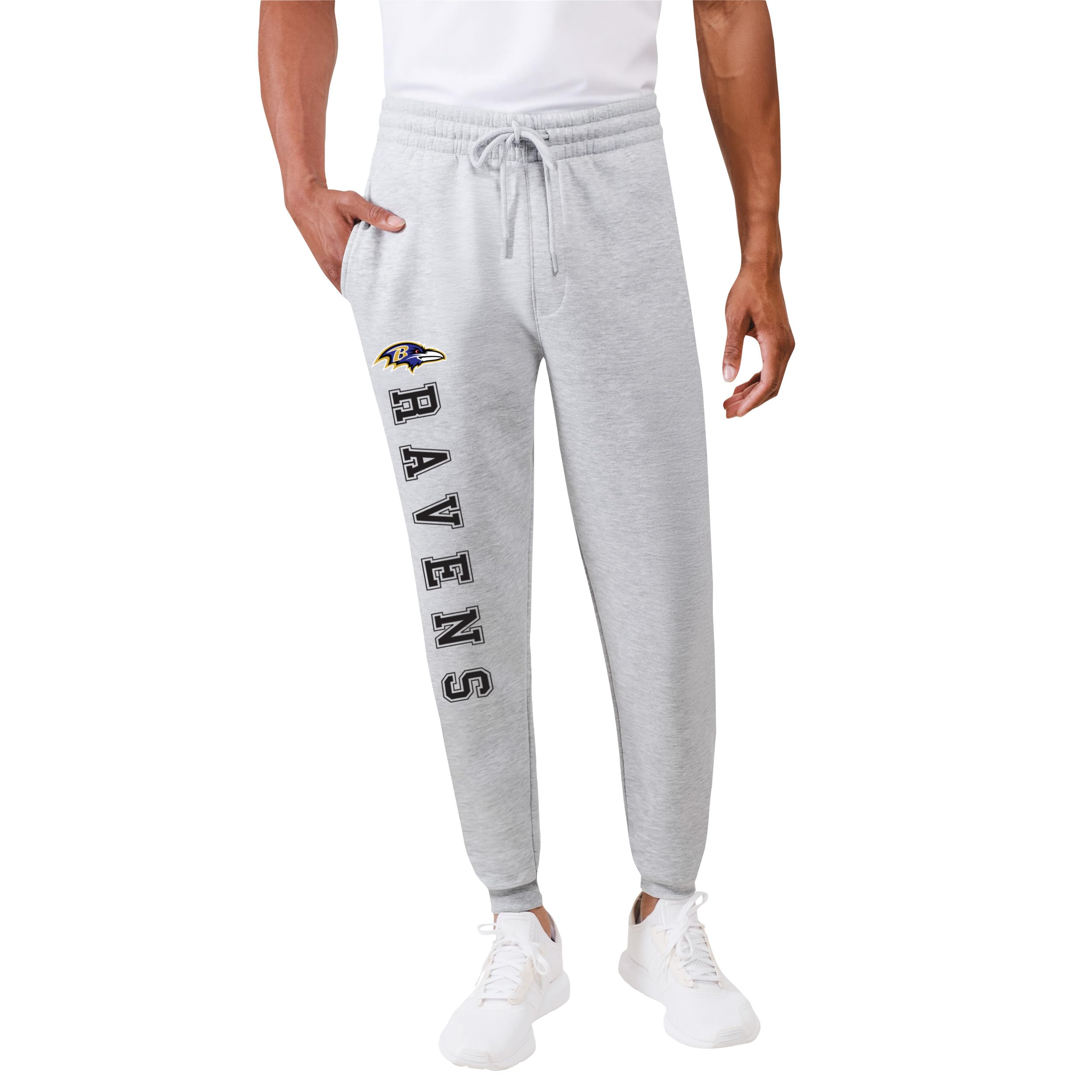 Ultra Game Men's NFL Official Super Soft Game Day Jogger Sweatpants