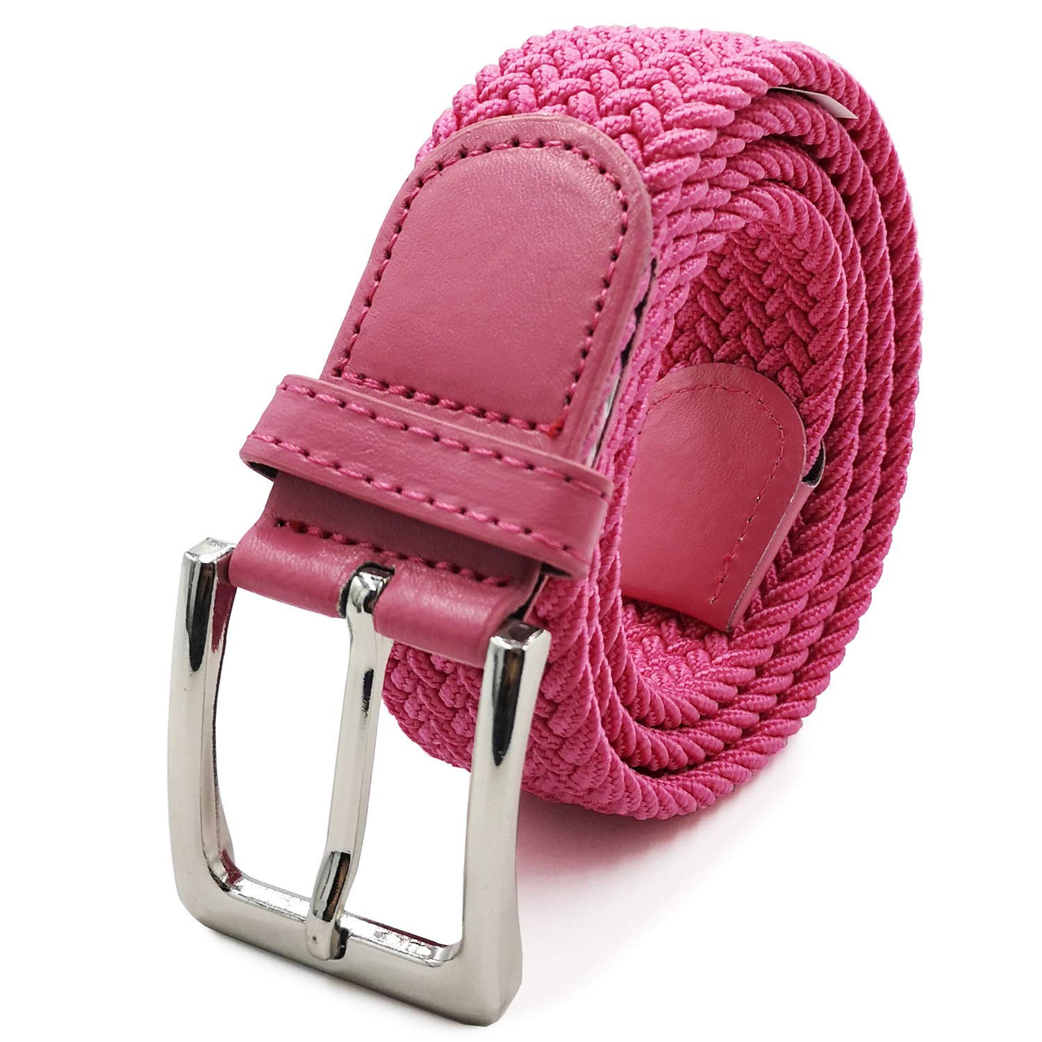 Glamexx24 Elastischer Gürtel Unisex, Geflochtener Stretchgürtel für Damen & Herren, Stufenlos Verstellbarer Stoffgürtel ohne Löcher, Flechtgürtel für Jeans & Freizeithosen (Breite: 3,5 cm)