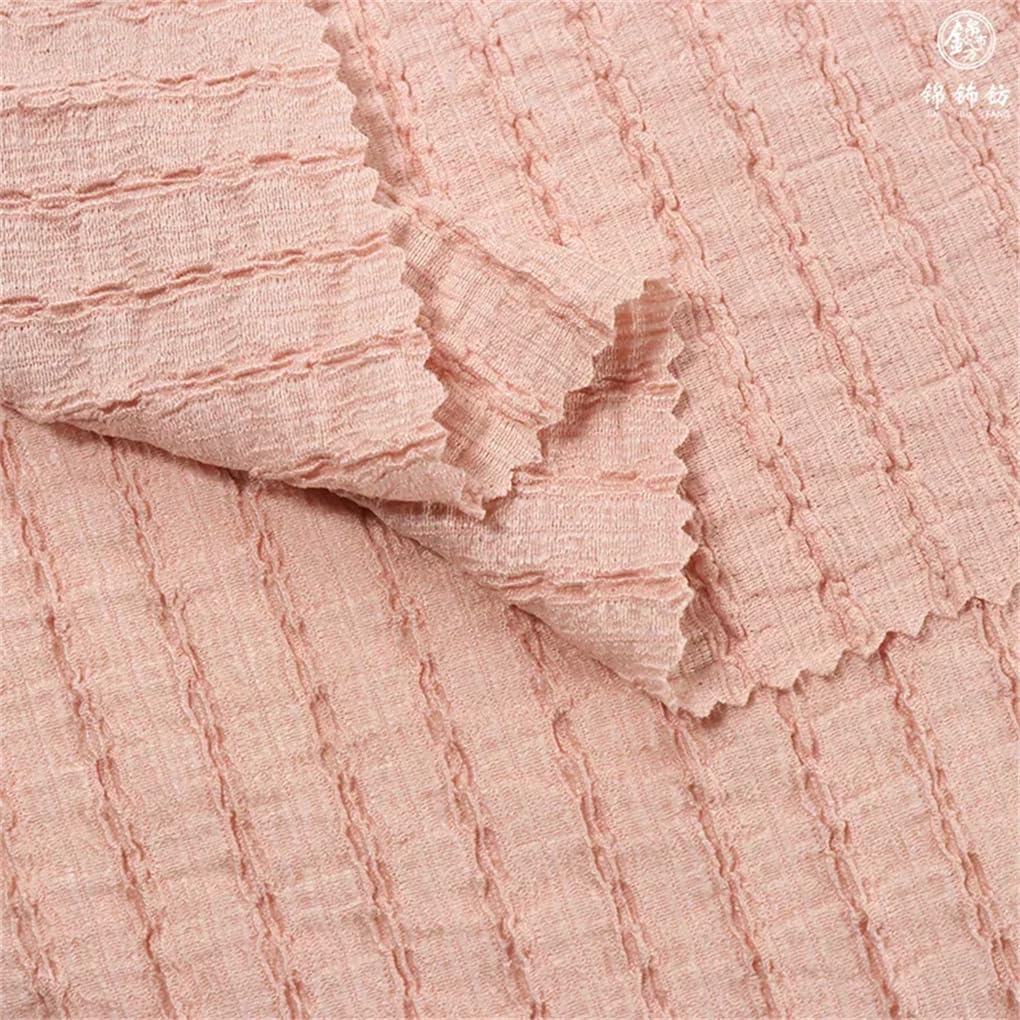 150 cm Tejido de punto elástico Force Jacket Dress Clothing Designer Cloth DIY Sew Apparel Sewing by The Meter Meat Pnnrk 100 x 150 cm