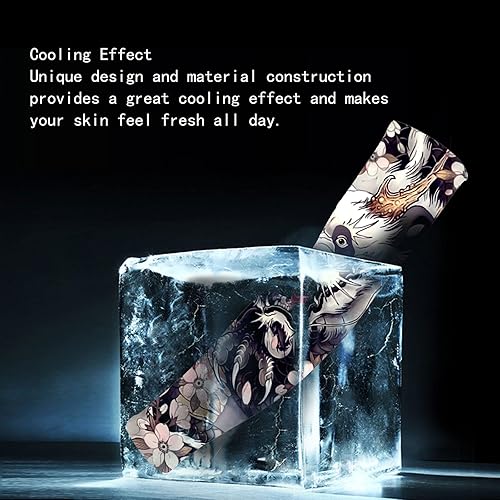 Miniatura 8 de AHXN Mangas de brazo de protección solar UV para hombres y mujeres-UPF 50+ deportes de compresión manga de enfriamiento-Único regalo de manga de