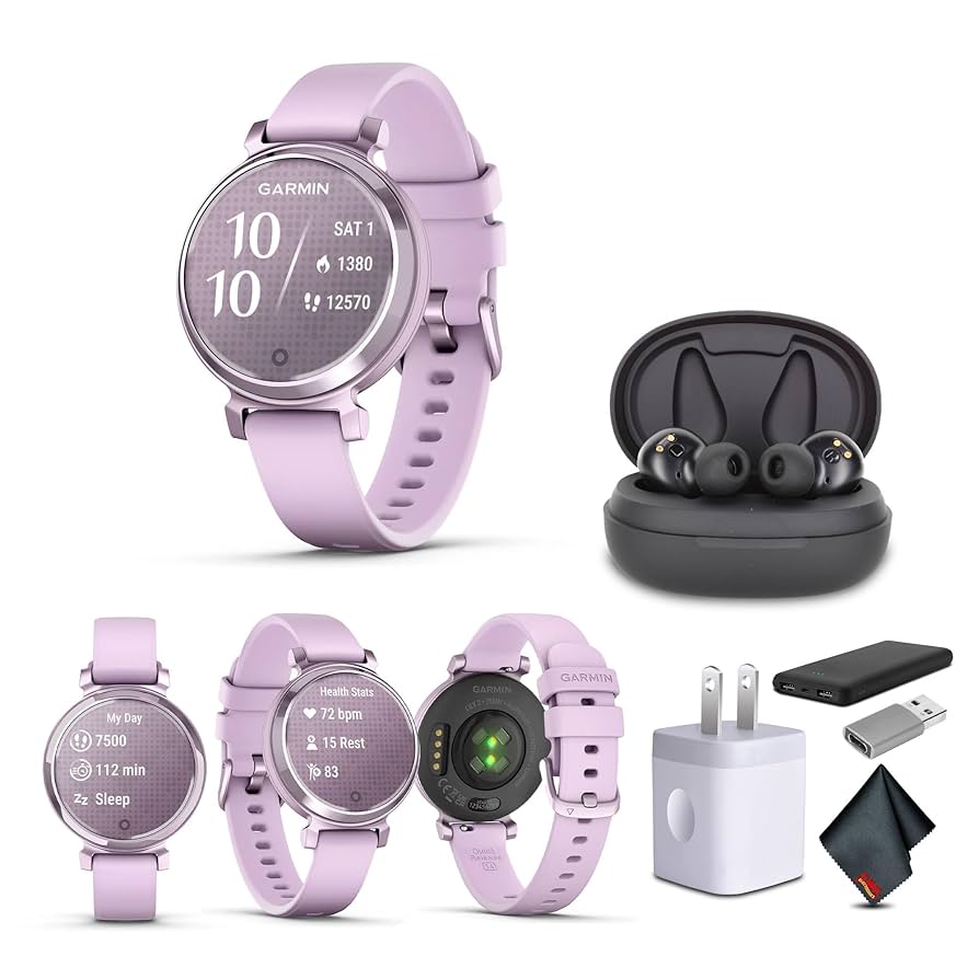 GARMIN - 【超美品】 Lily 2 Sport Lilac/llic ☆保証書有☆ Amazon.com: Wearable4U Garmin Lily 2 - Metallic Lilac with