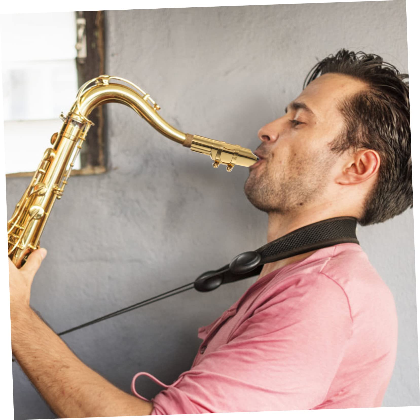 BESTonZON Saksofonowy Altowy Cap Instrument Muzyczny Dostaw Sax Metalowy Sax Instrument Dostarcza Akcesoria Do Saksofonu Altowego Zestaw