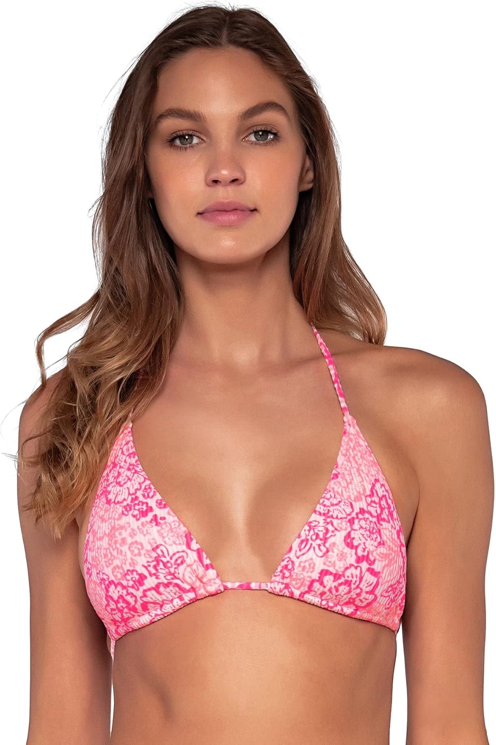 Sunsets Women’s Catwalk Reversible Starlette Triangle Bikini Top Catwa Swimsuit main image 1