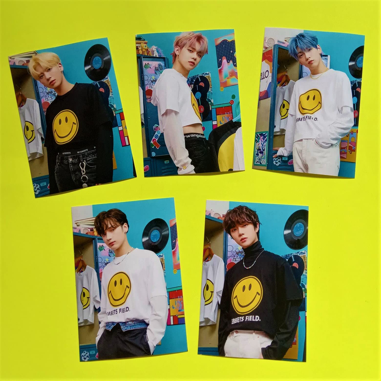 TXT Blue Hour Standing Solo Shoots Stickers (Set of 5 + 4 Freebie)