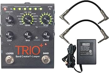Amazon.com: Digitech Trio+ Band Creator + Looper w/ Patch Cables