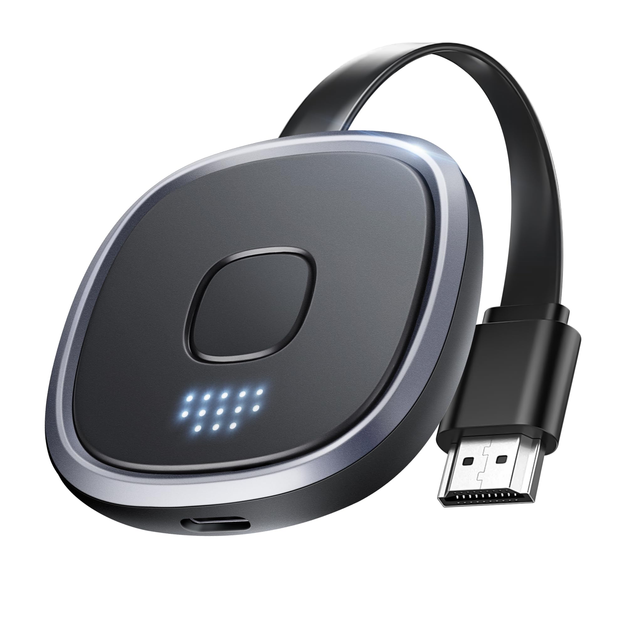 Wireless HDMI Display Adapter Plug & Play, avedio links 2.4G & 5G Wireless HDMI Dongle Screen Mirroring Adapter Compatible with iOS/Andoid for TV,