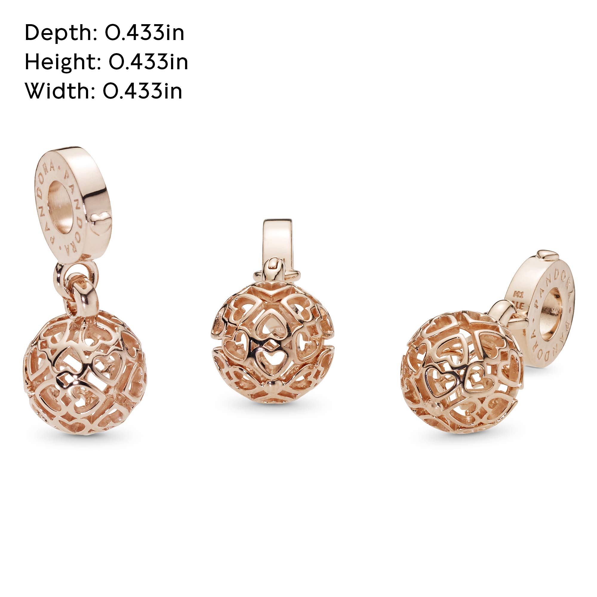 Pandora Jewelry Harmonious Hearts Rose Charm Desertcart Seychelles