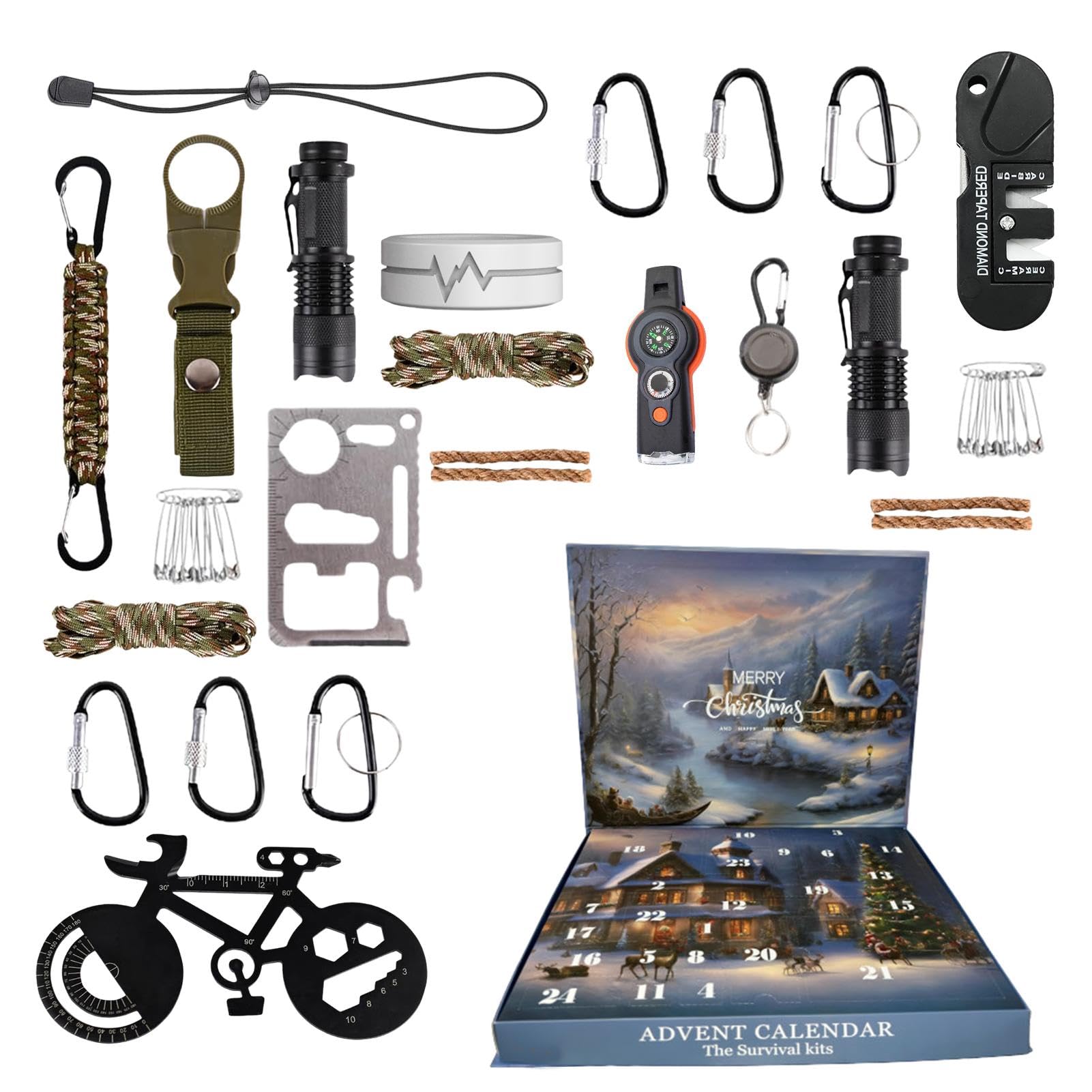 adventskalender camping Advent Calendar for Survival Kits for Men, Advent Calendar for Survival Tools 2024, 24-Day Christmas Countdown for Survival Gadgets, Advent Calendar for Outdoor Survival Gear Home & Kitchen Farbe:graugrün glänzend and emergency situations Walkthrough - MGS3: Snake filtervariant-4082798-014