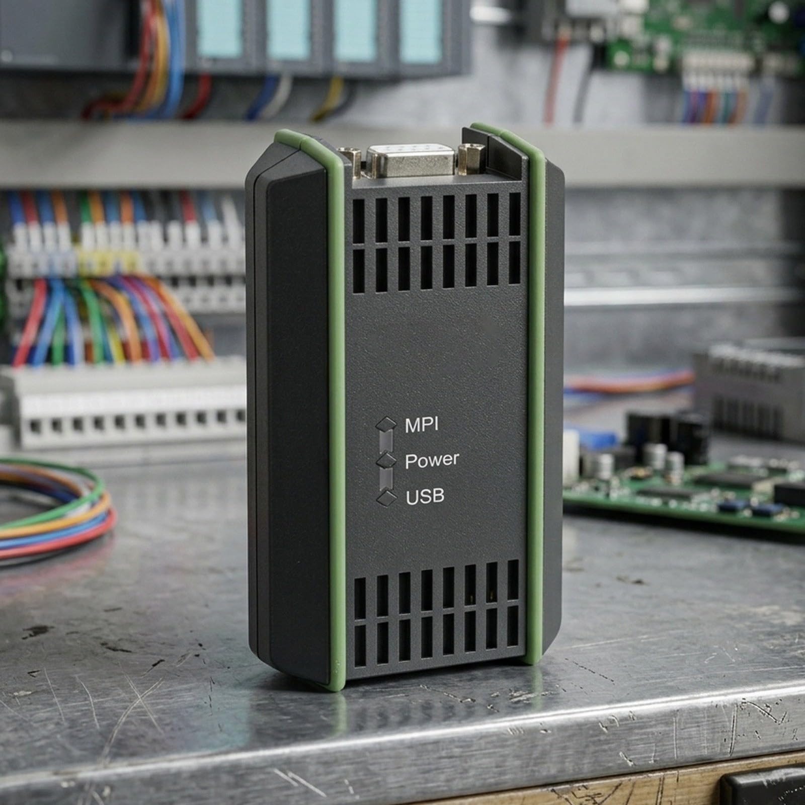 Adattatore USB per PC 6GK1571-0BA00-0AA0 per i controlli SIMATIC S7-SPS, supporta il software di programmazione STEP 7 V5.5 e per sistemi operativi Windows 7, consente stabile MPI e