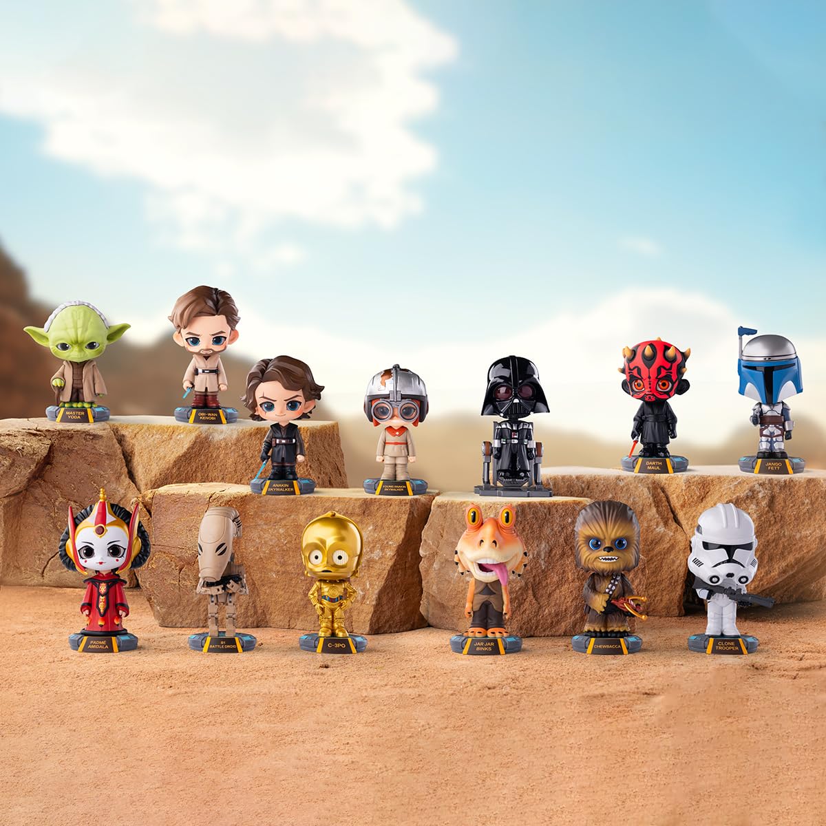下*）様 POPMART STARWARS ポップマート スター・ウォーズ 📭📦新しいスターウォーズポップマートブラインドボックスを手に入れた