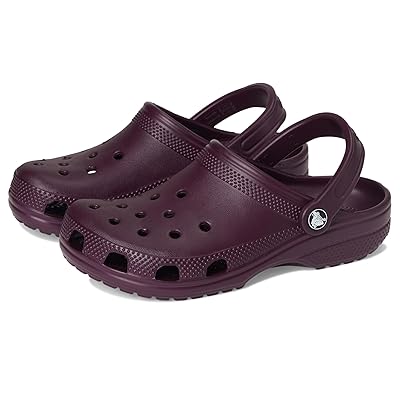Crocs Kids Classic Clogs (Little Kid/Big Kid) Kids Shoes Plush Plum