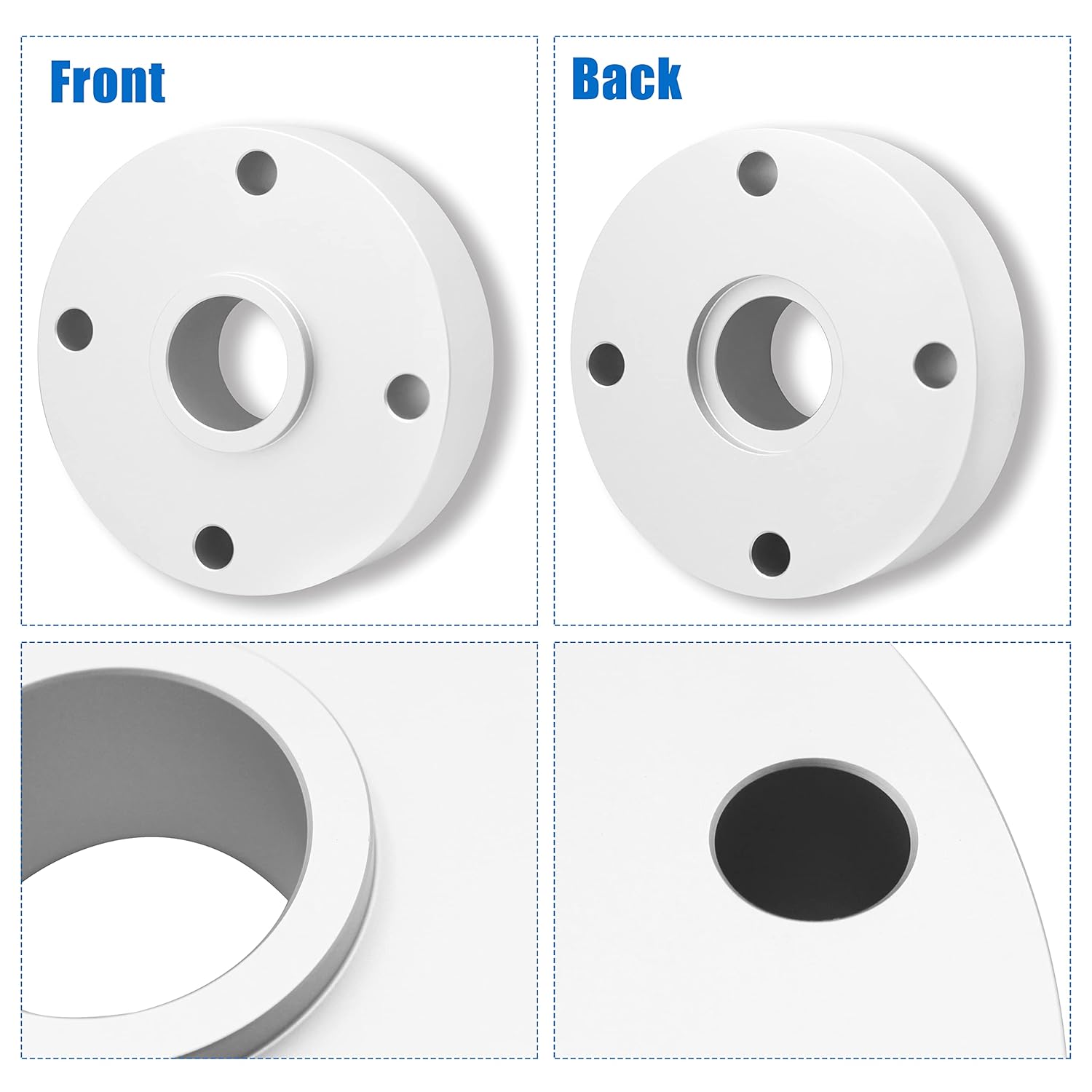 90-4107B Suspension Front Drive Shaft Spacer Compatible with Ford F150/F250/F350