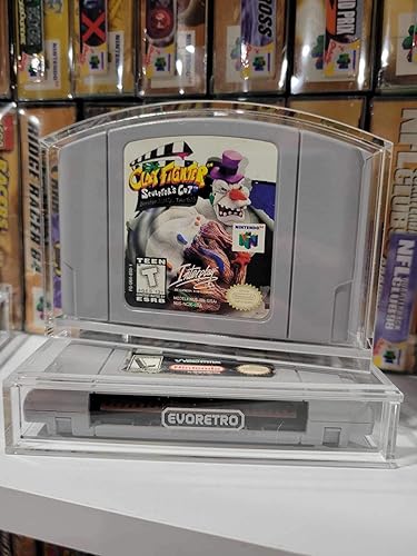 Miniatura 8 de Funda de acrílico para videojuegos compatible con Nintendo 64 Game Cartridge Vitrina compatible con Super Mario, Mario Kart, Zelda, GoldenEye, Wave