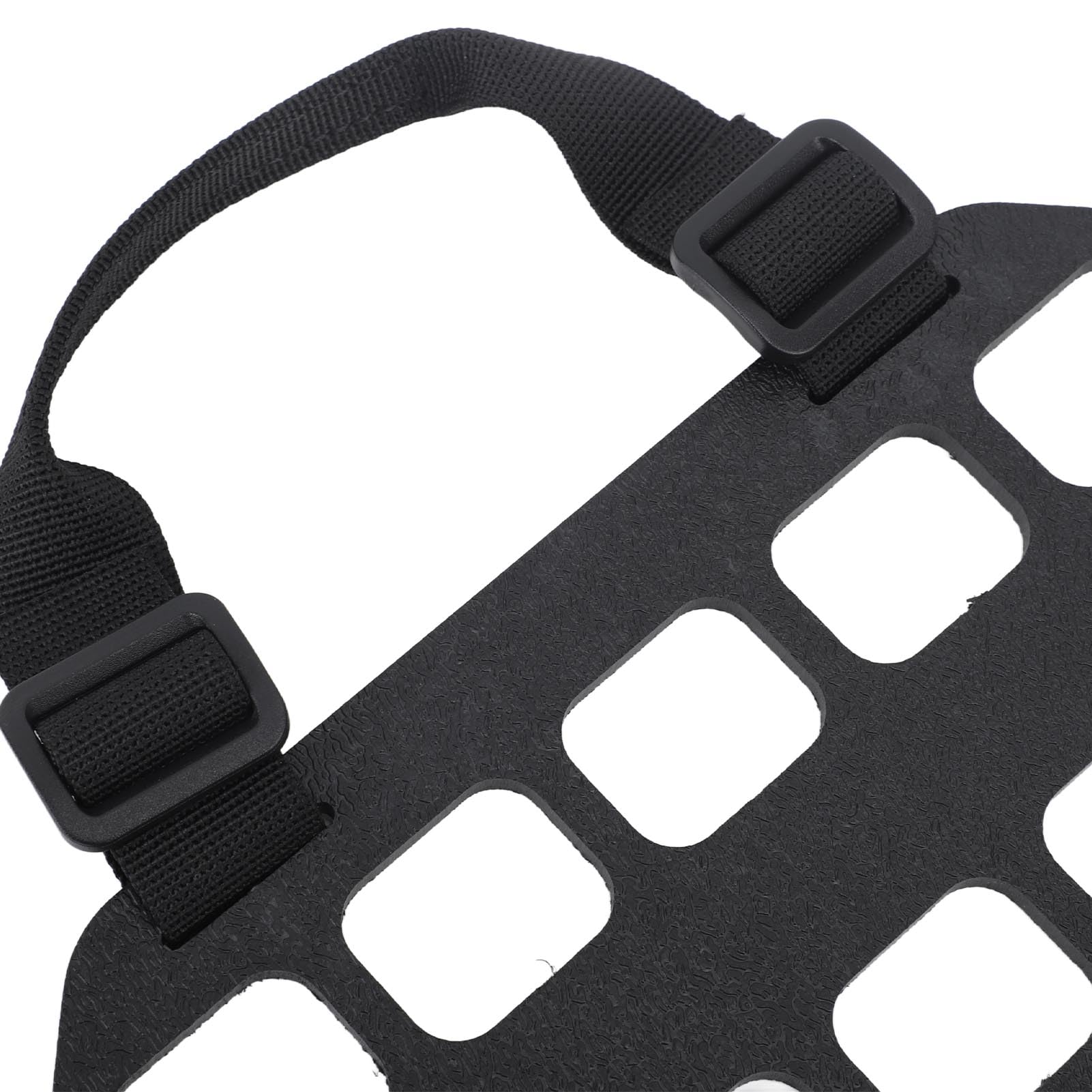 Tbest Panel Molle, Paneles Molle Rígidos Negro con Asa Diseo de Orificios Fijos de PP Panel Organizador Molle para Caja de Pared Mochila Asiento Trasero Organizador de Automóvil