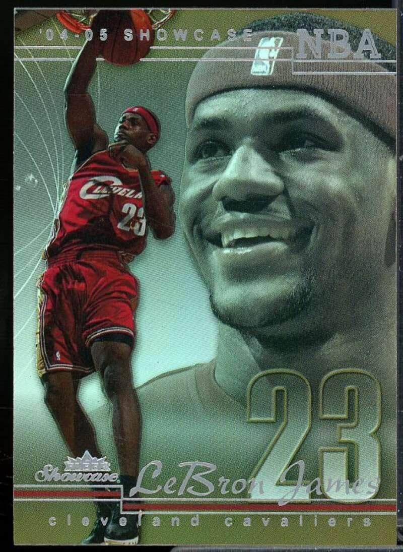 LeBron James Card 2004-05 Fleer Showcase #11 - Unsigned Basketball Cards